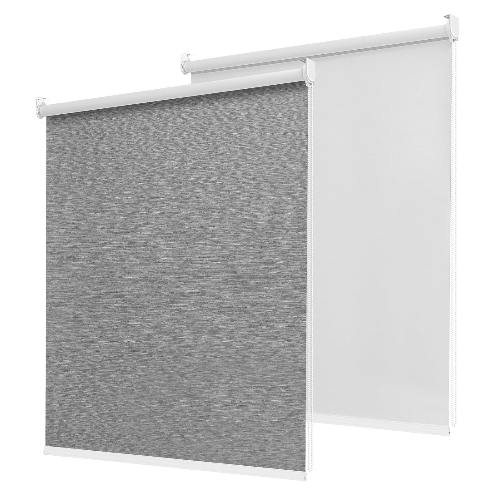 Cortina Roller Opaca Pesalco 58.42x182.88 cm Gris