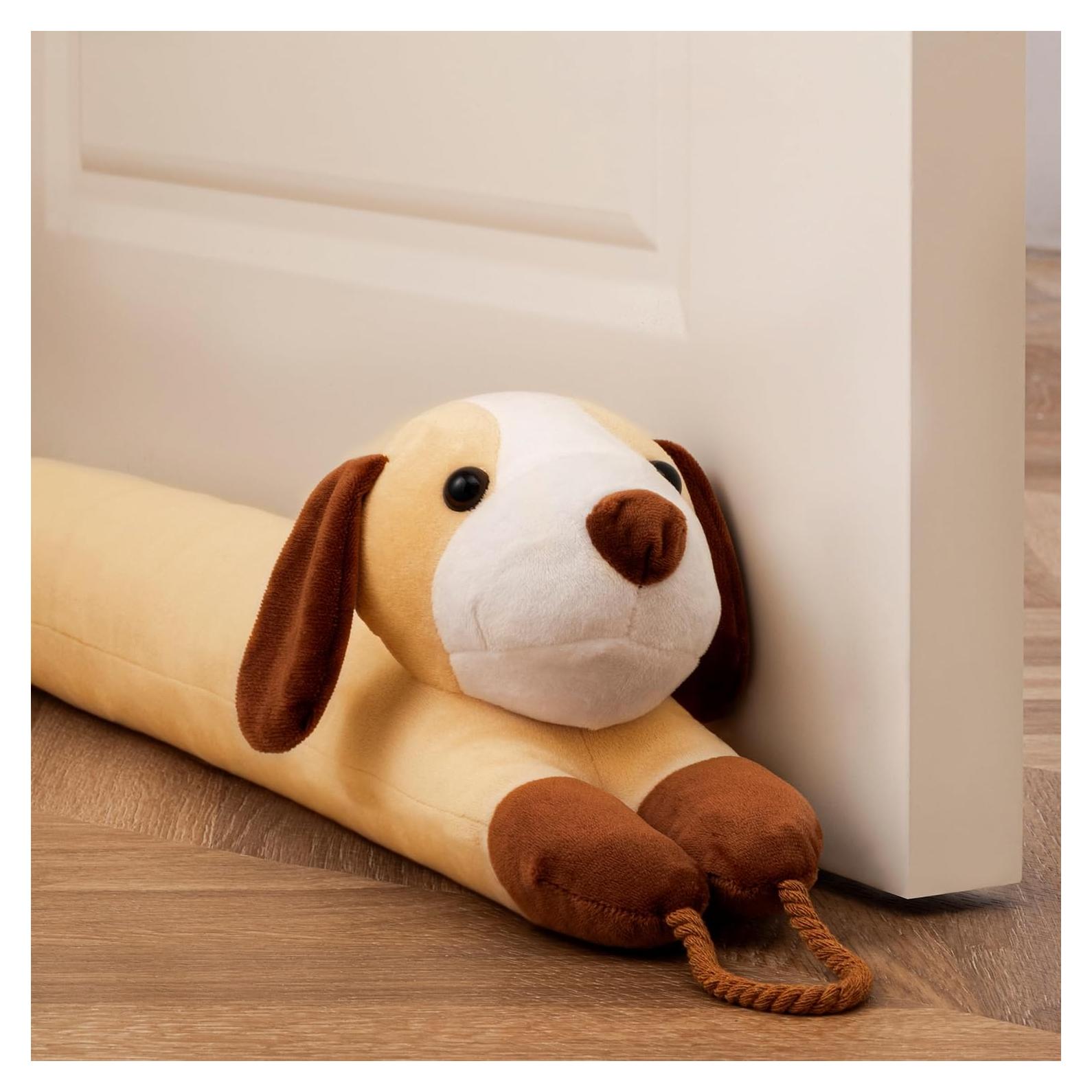 Tapón de Corrientes Sunolga 76.2 cm Perro Amarillo para Puerta
