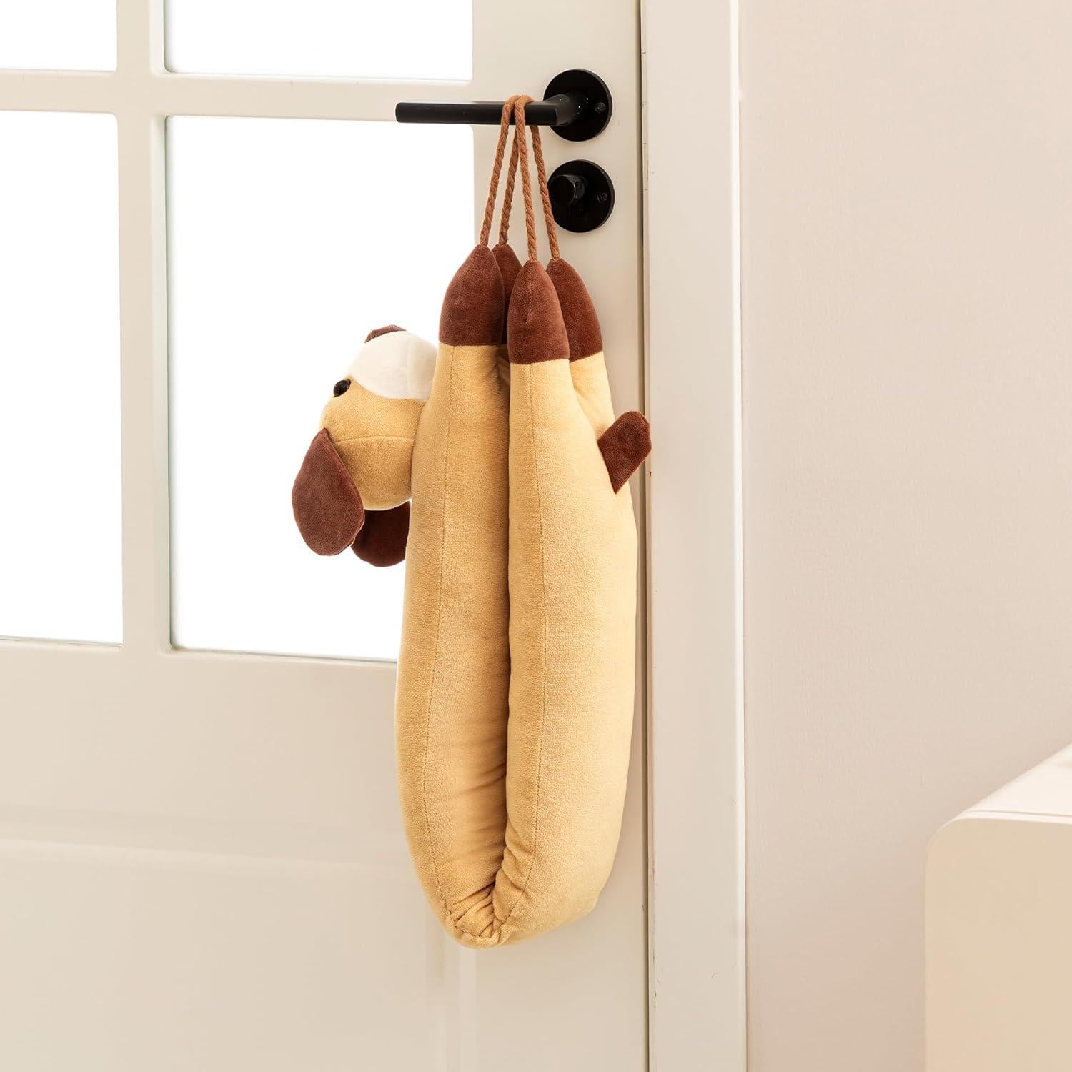 Tapón de Corrientes Sunolga 76.2 cm Perro Amarillo para Puerta