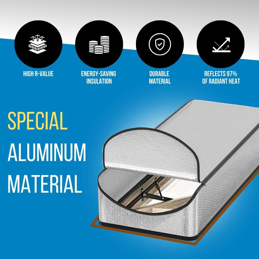 Cubierta Aislante para Escaleras de Ático Dualso 63.5x137.2 cm