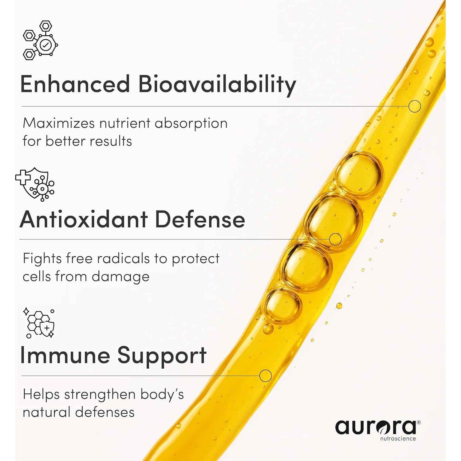 Aurora Nutrascience Vitamina C Liposomal 3000 mg 10 Sobres