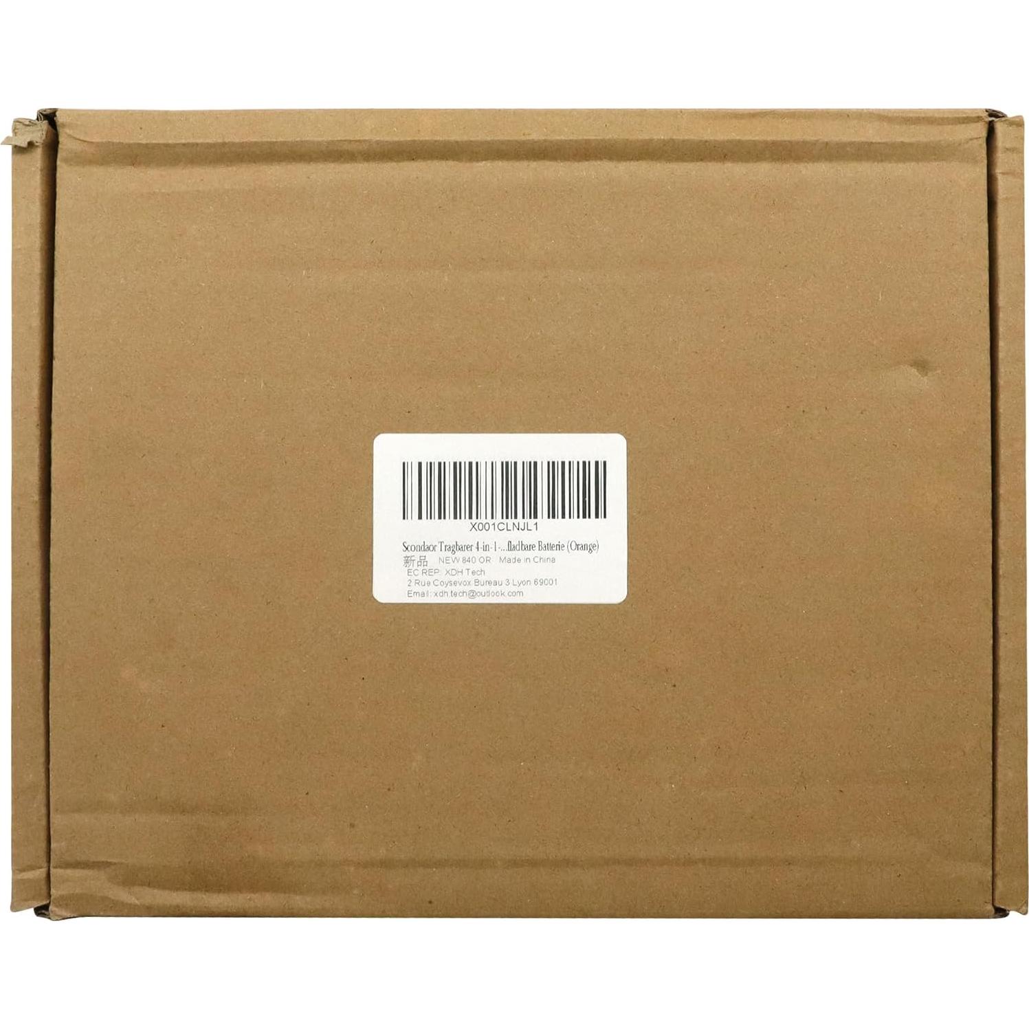 Detector de Gas Portátil Scondaor 4 en 1 con Pantalla LCD