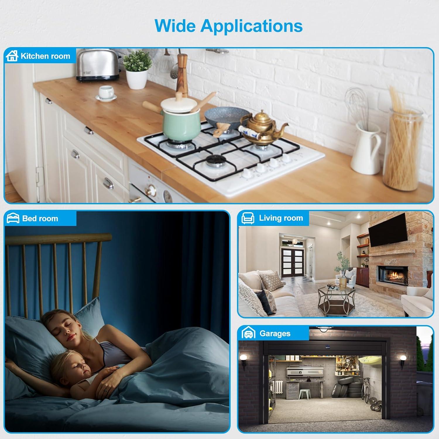 Detector de Fugas de Gas Natural y CO Leakbee YC302 Pro