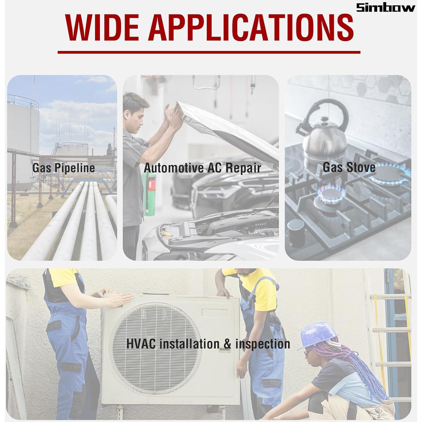 Detector de Fugas de Gas Refrigerante SIMBOW WJL-6000PRO