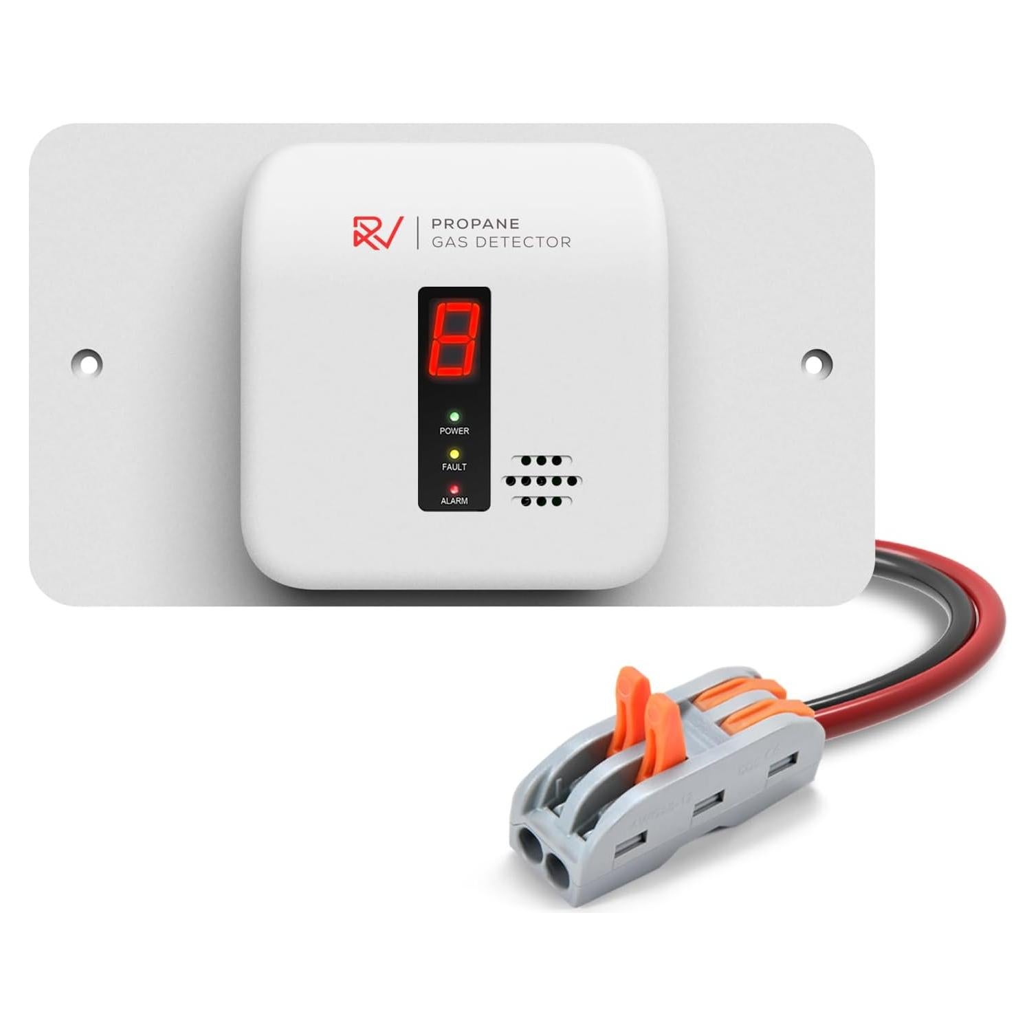 Detector de Gas Propano Leakbee R601 - Alarma Digital 12V CC