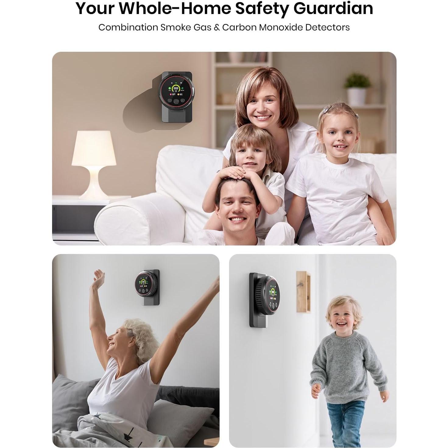 Detector de Monóxido de Carbono 5 en 1 TLMUSE HD13