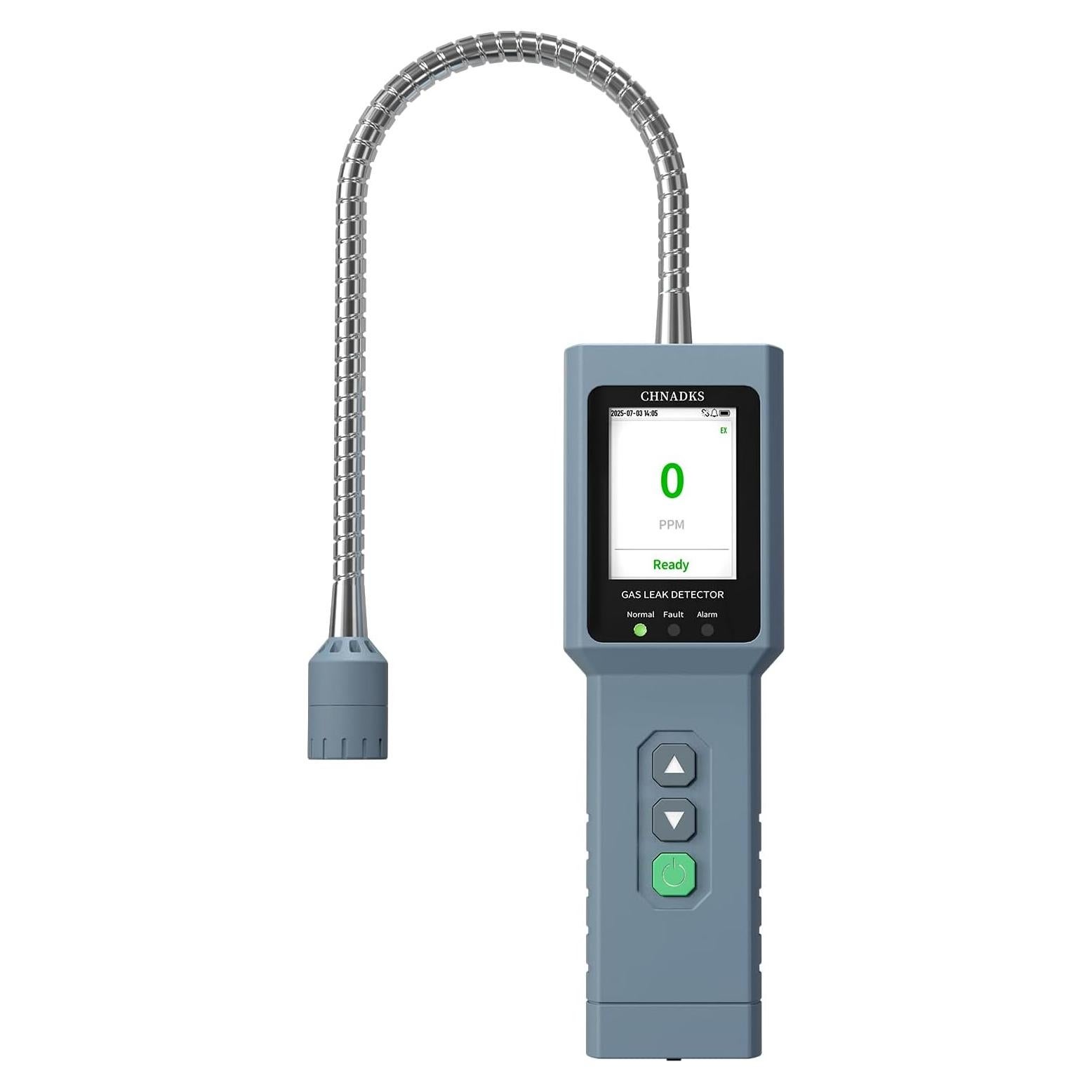 Detector de Fugas de Gas Natural JLY-CP101 con Sonda Flexible 32.5 cm