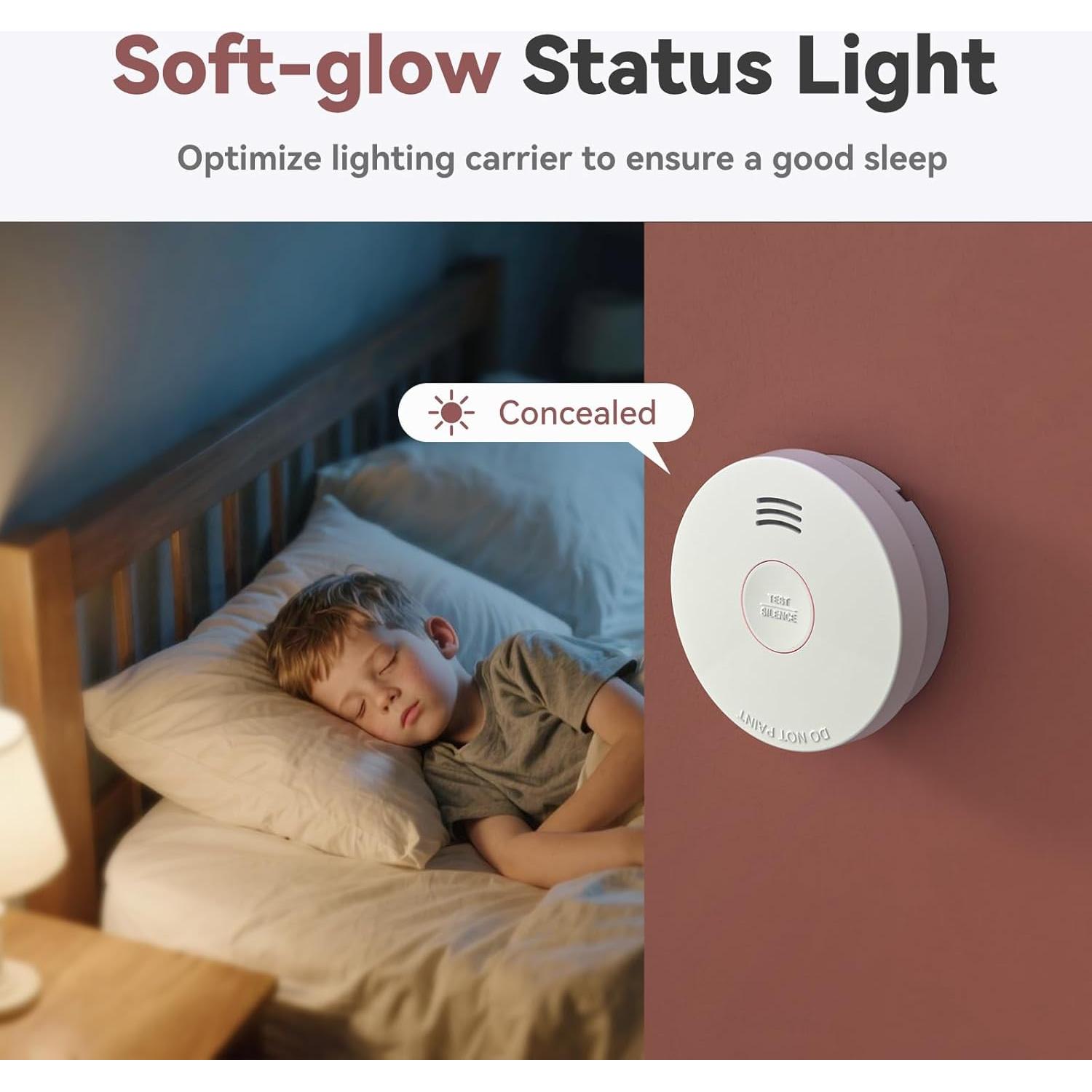 Detector de Humo Putogesafe con Batería de 10 Años y Sensor Fotoeléctrico