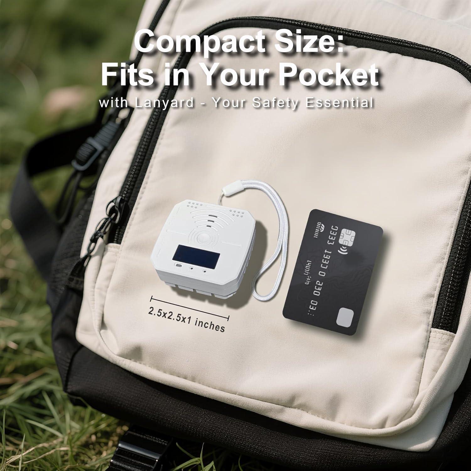 Paquete de 2 Detectores de Monóxido de Carbono Pumwry