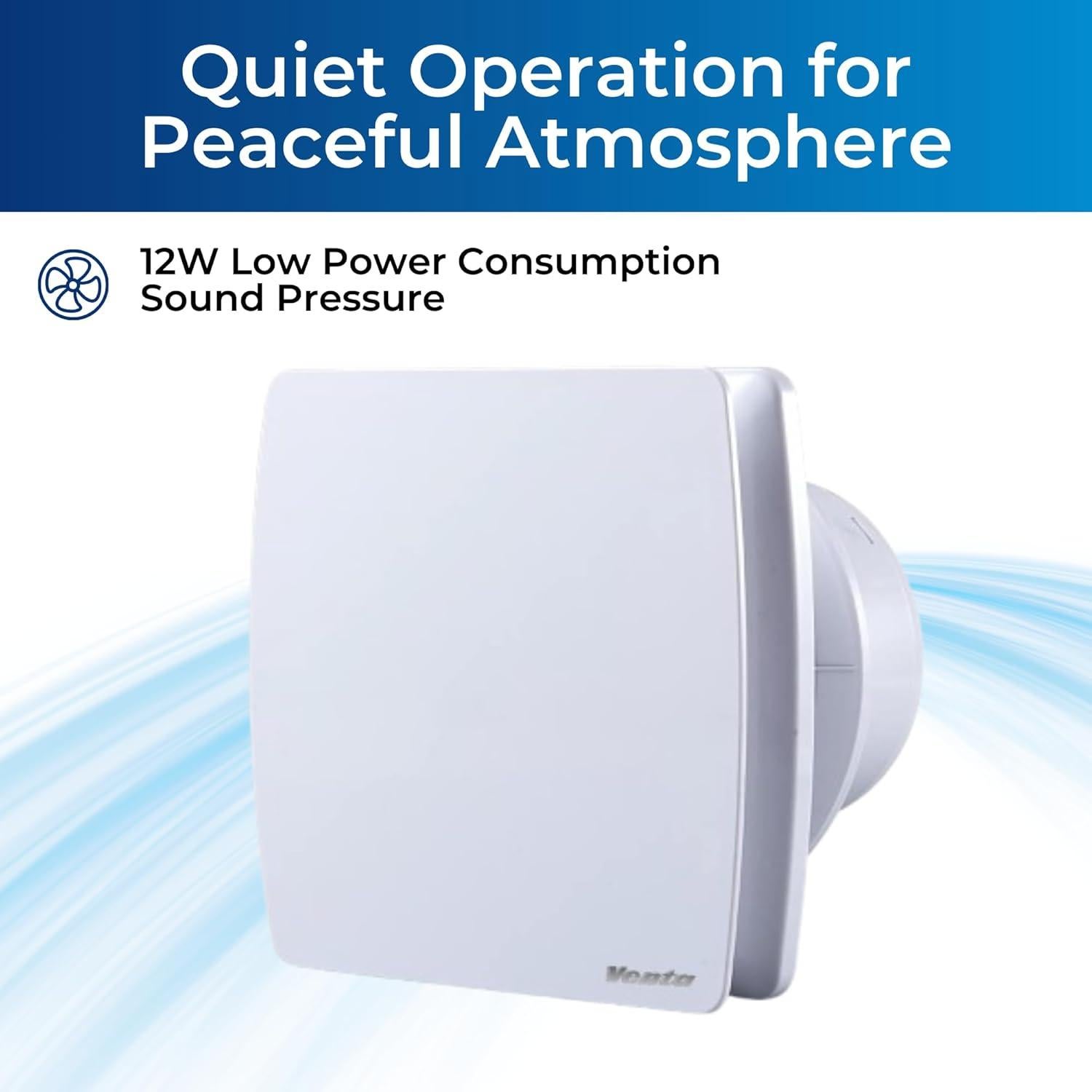 Ventilador de Escape 4" Venta Marketing Silencioso 56 CFM