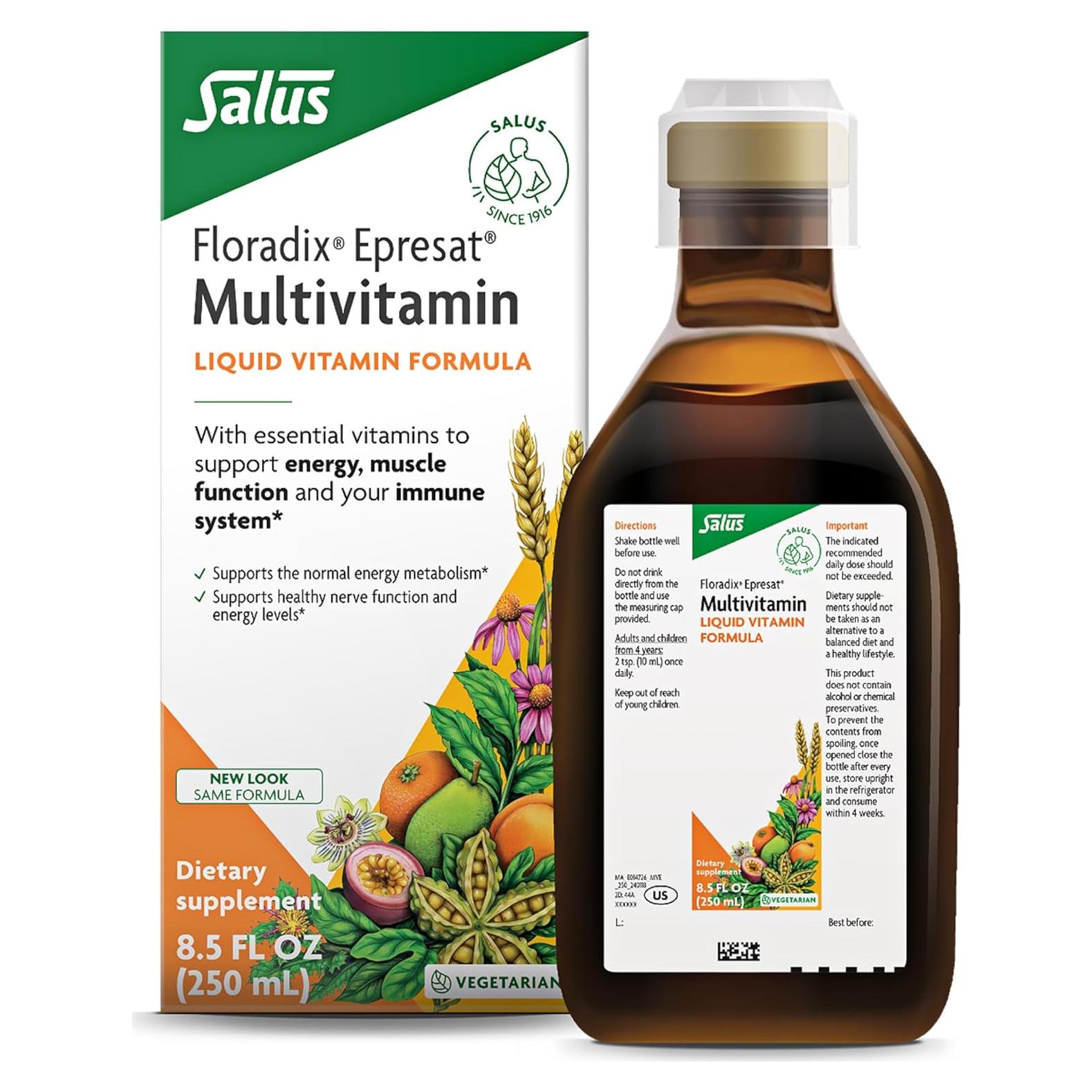 Floradix Epresat Multivitamínico Líquido 250 ml - Salus