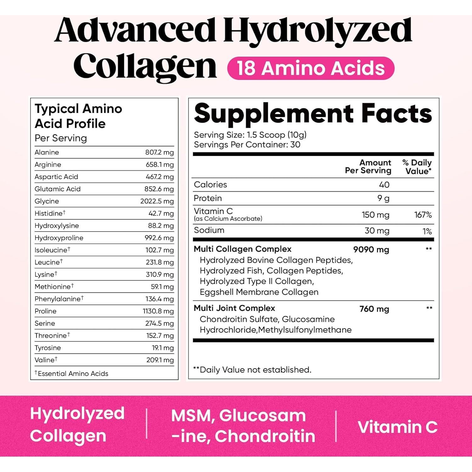 Polvo de Proteína de Colágeno Venture Pal 300g - Sin Sabor