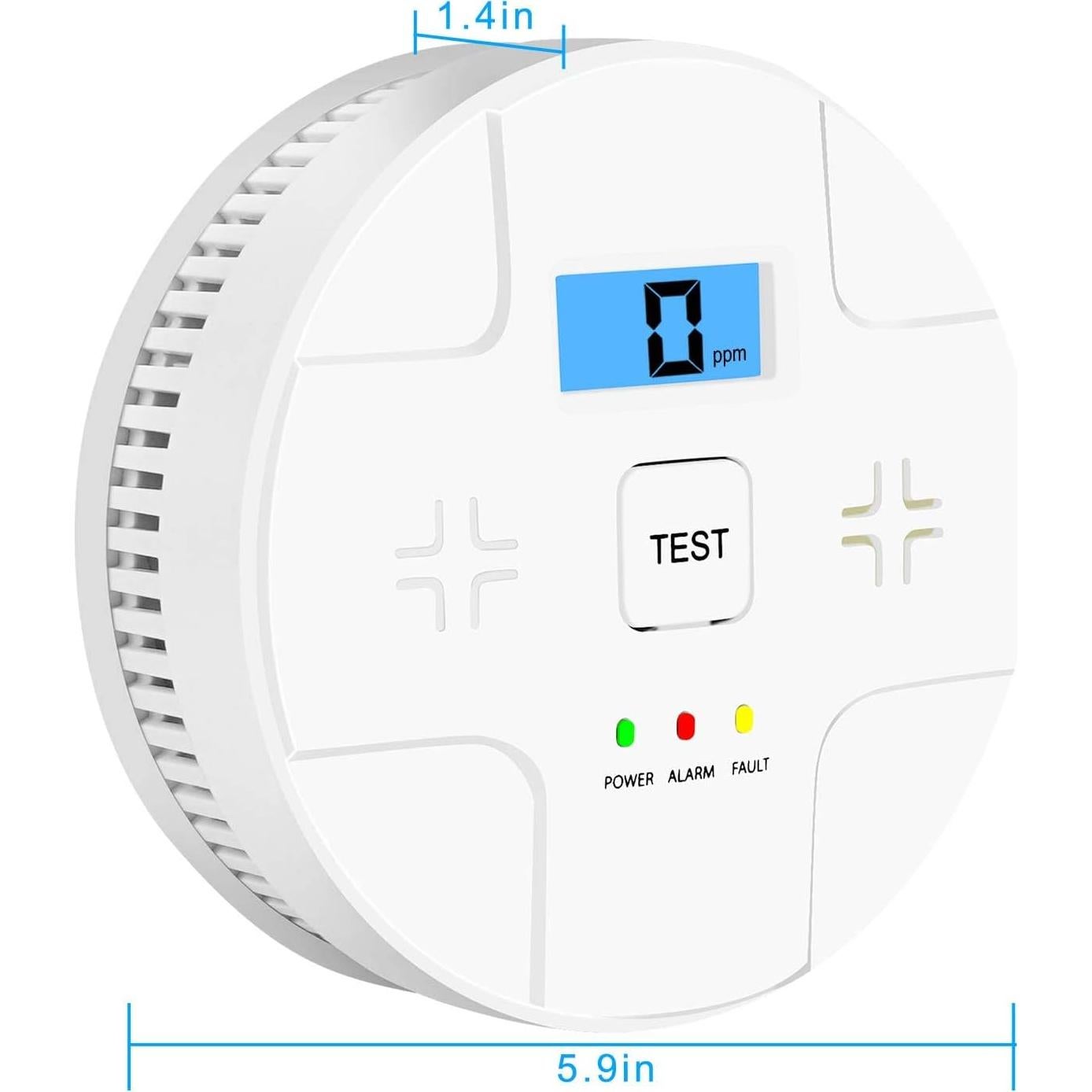 Detector de Humo y Monóxido de Carbono ARIKON 2 en 1
