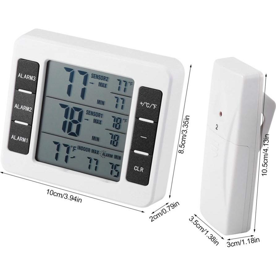 Termómetro Digital Inalámbrico iBetterLife con 2 Sensores