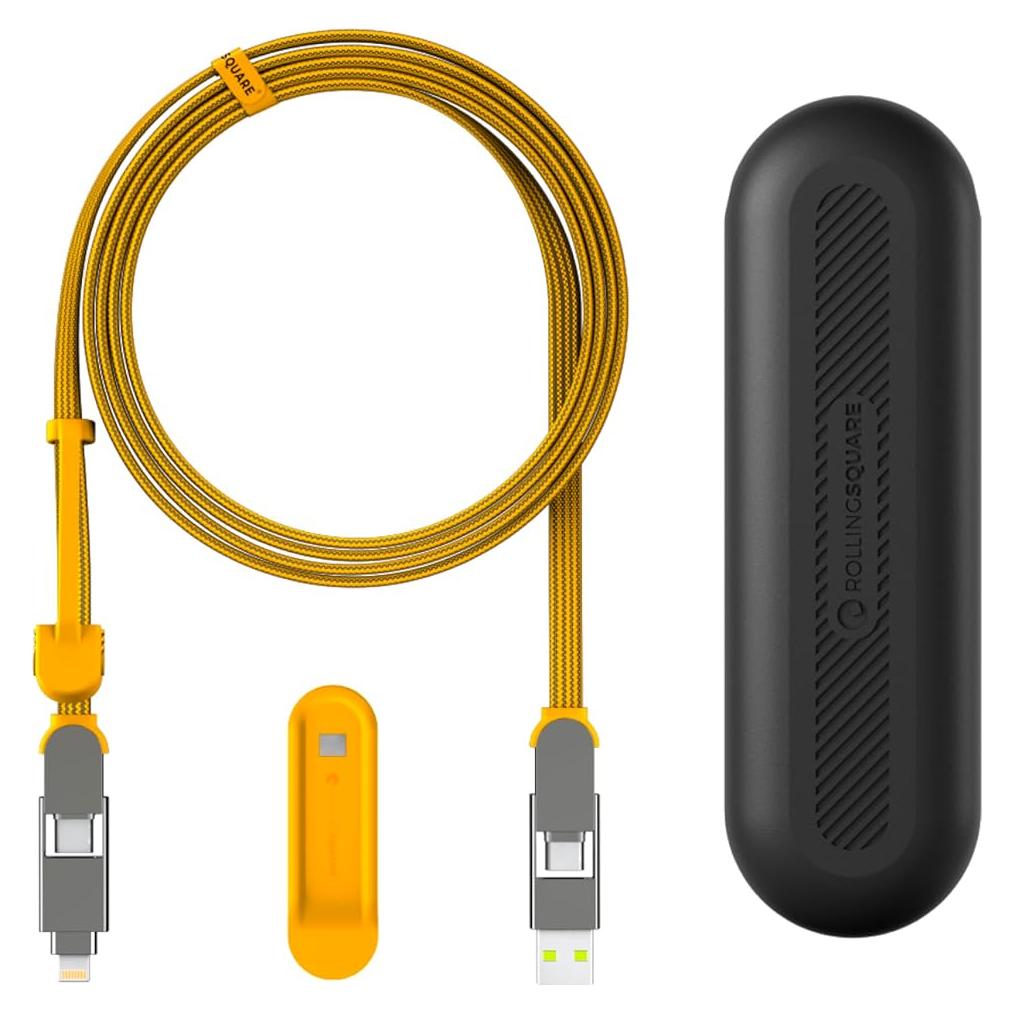 Cable de carga 6 en 1 Rolling Square InCharge XL 200cm