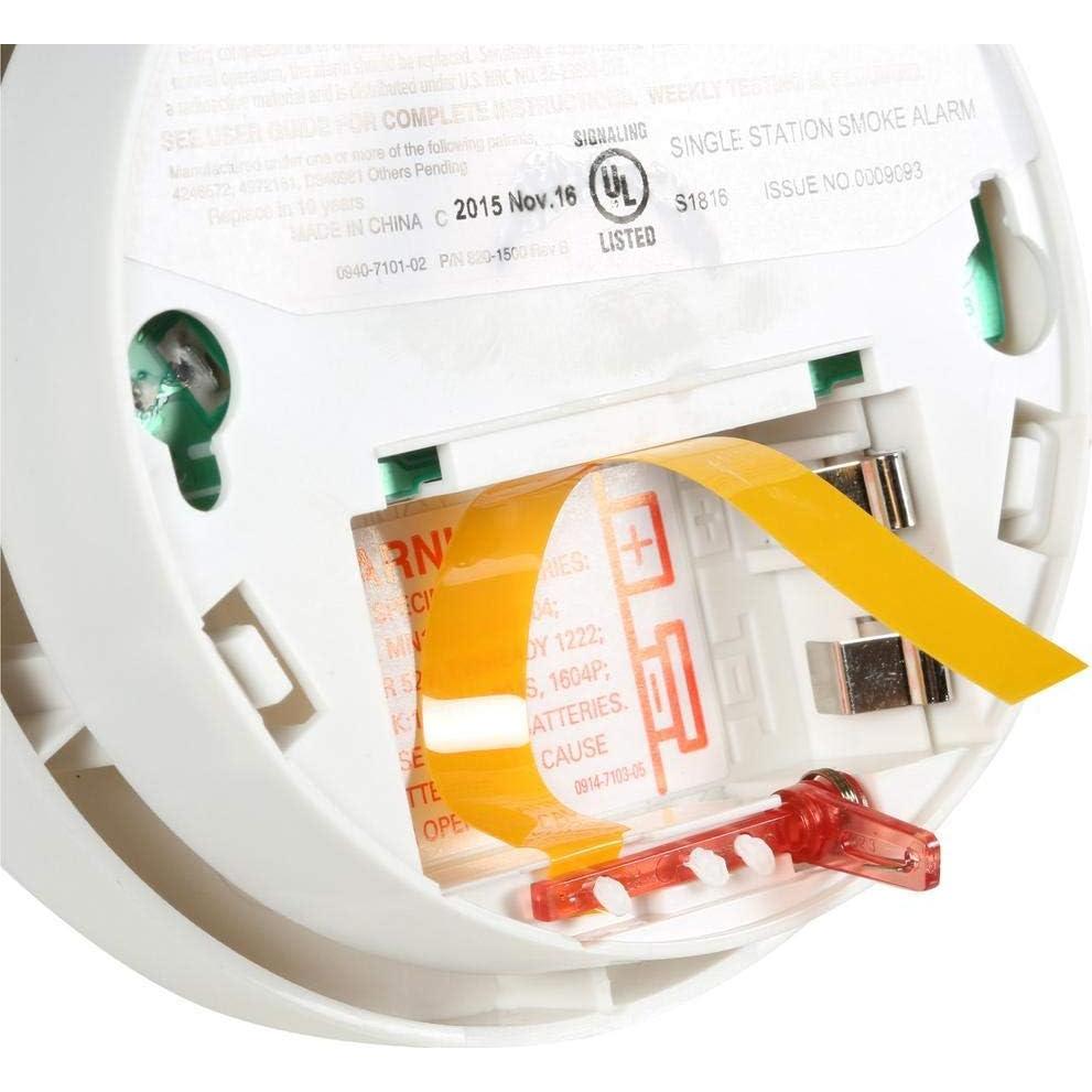 Detector de Humo Kidde i9040, Alarma de Ionización 9V Compacta