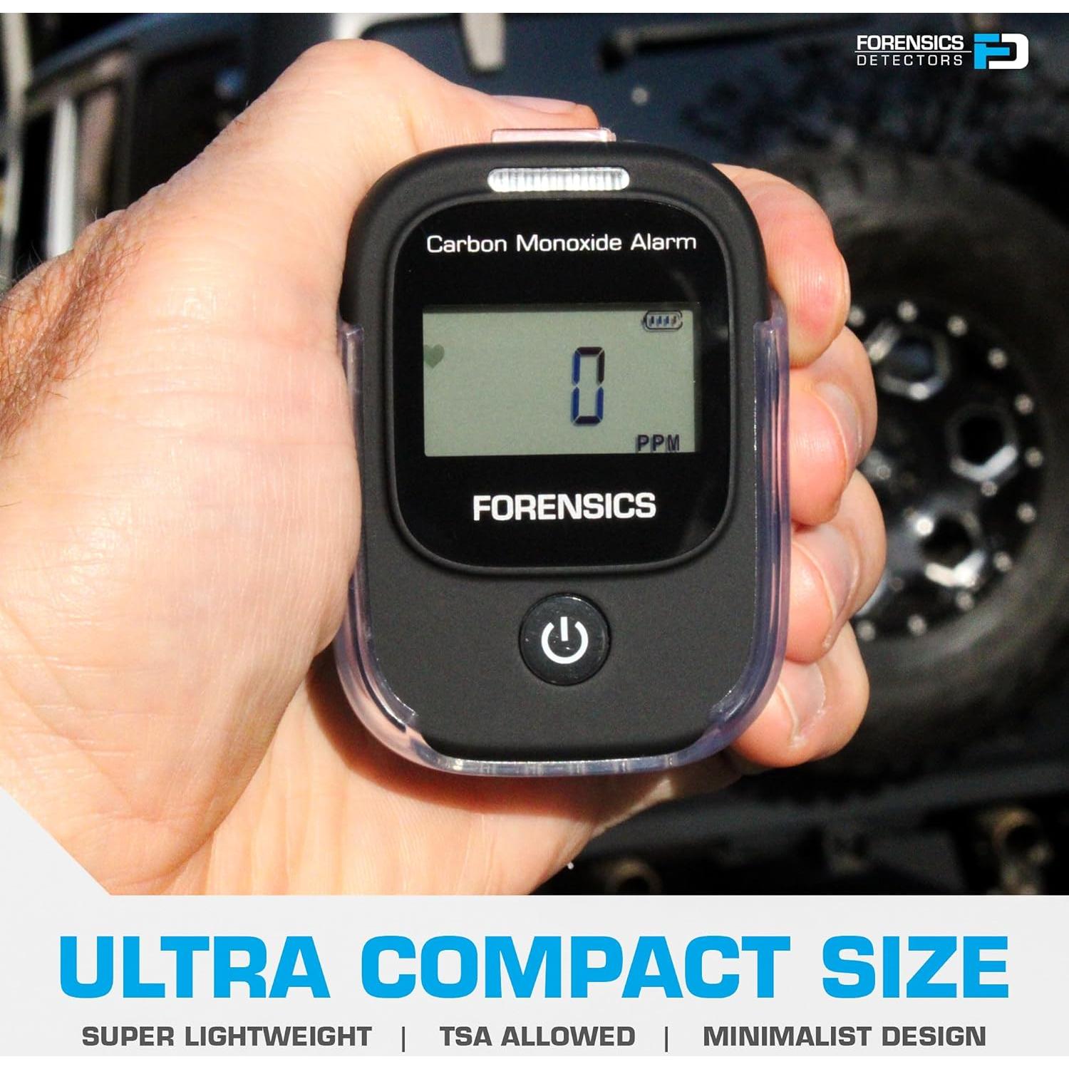 Detector de Monóxido de Carbono FD-CAR002 para Vehículos y Aeronaves