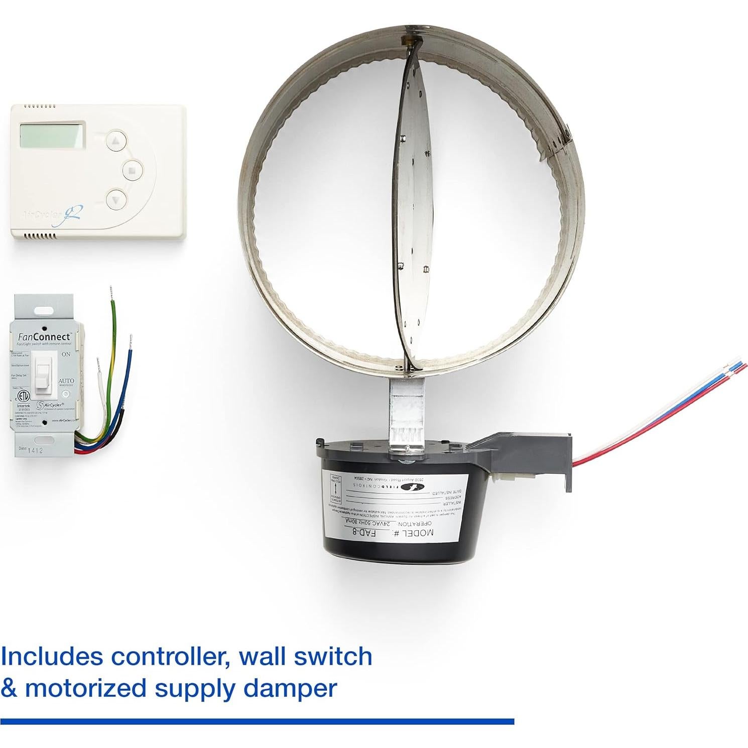 Sistema de Ventilación Panasonic SelectCycler 8" con Controlador