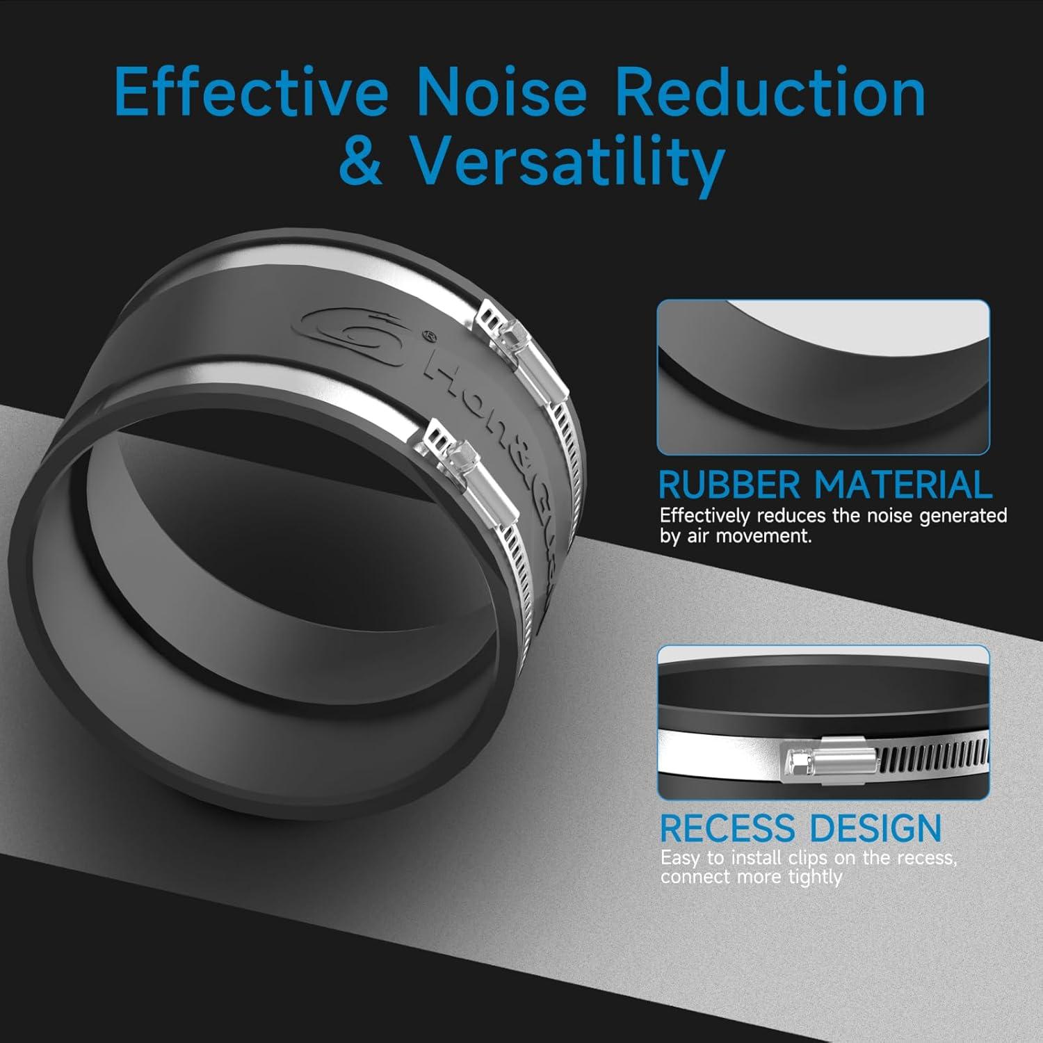 Kit de Filtración de Aire Hon&Guan 6" con Ventilador y Filtro 12"