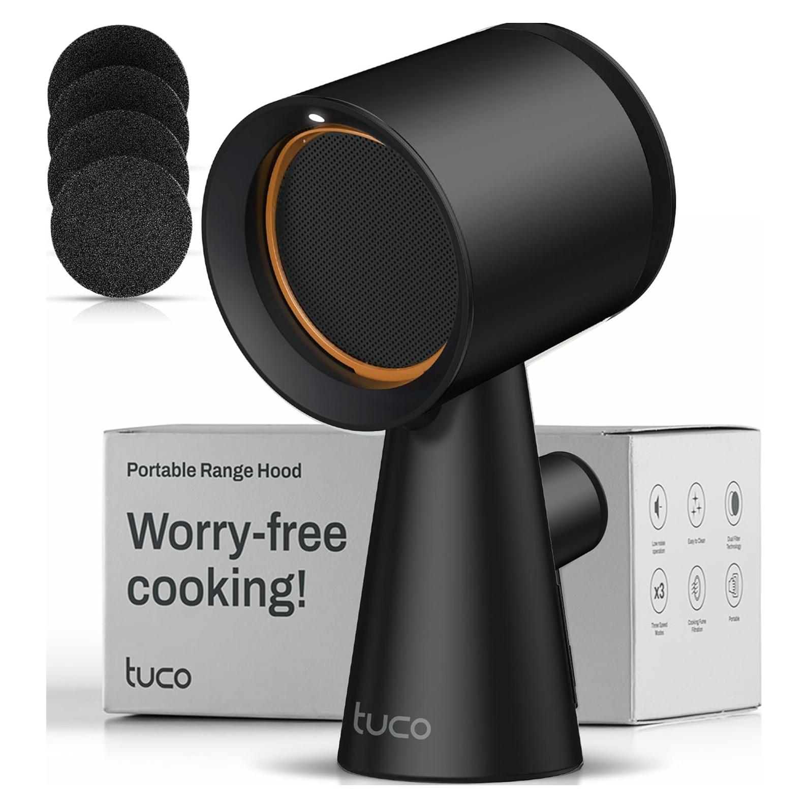 Campana Extractora Portátil TUCO 3 Velocidades Filtro Triple