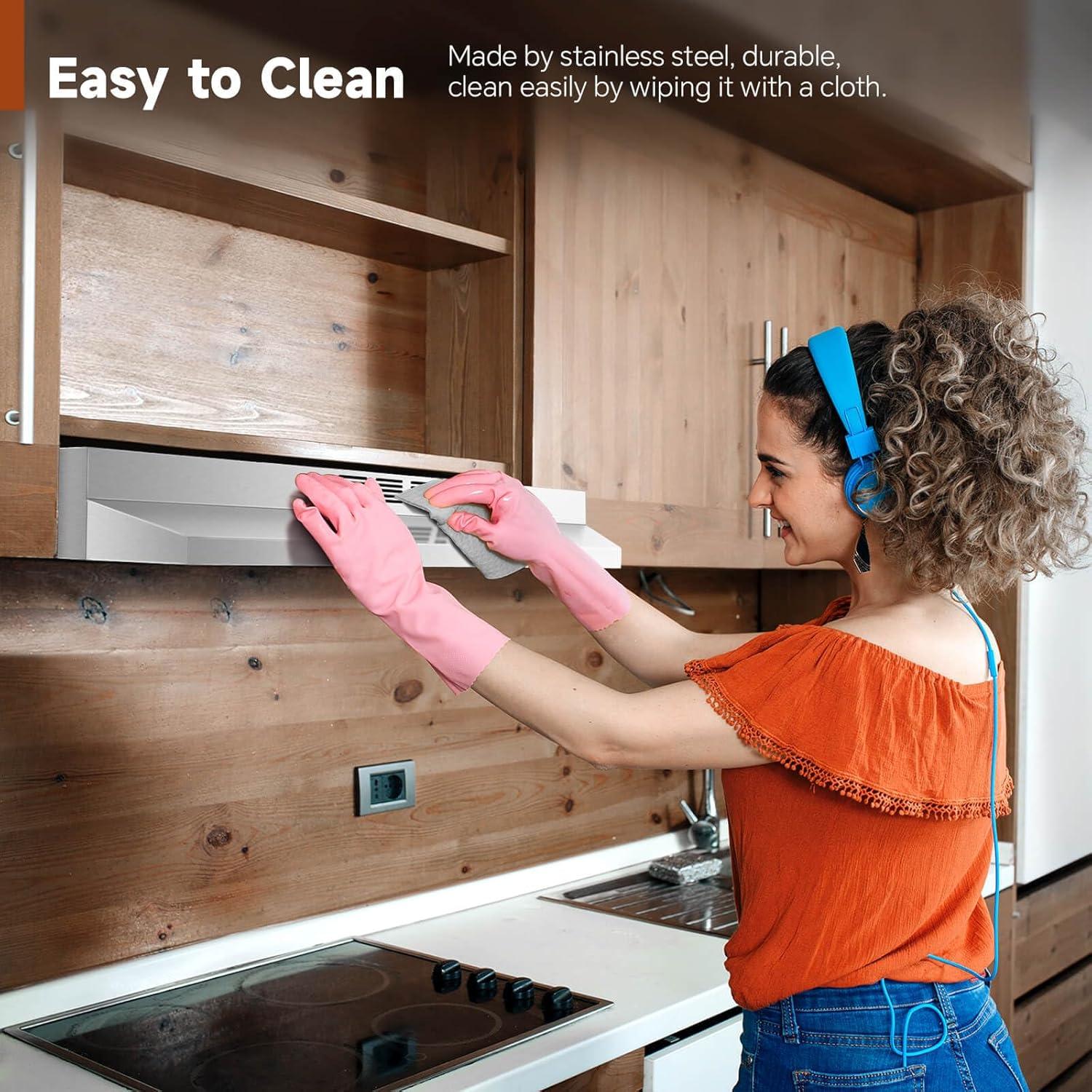 Campana Extractora SNDOAS 36" Acero Inoxidable 230 CFM