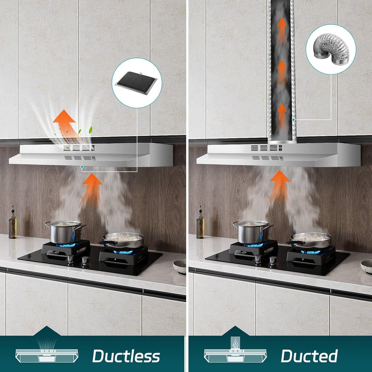 Campana Extractora SNDOAS 36" Acero Inoxidable 230 CFM