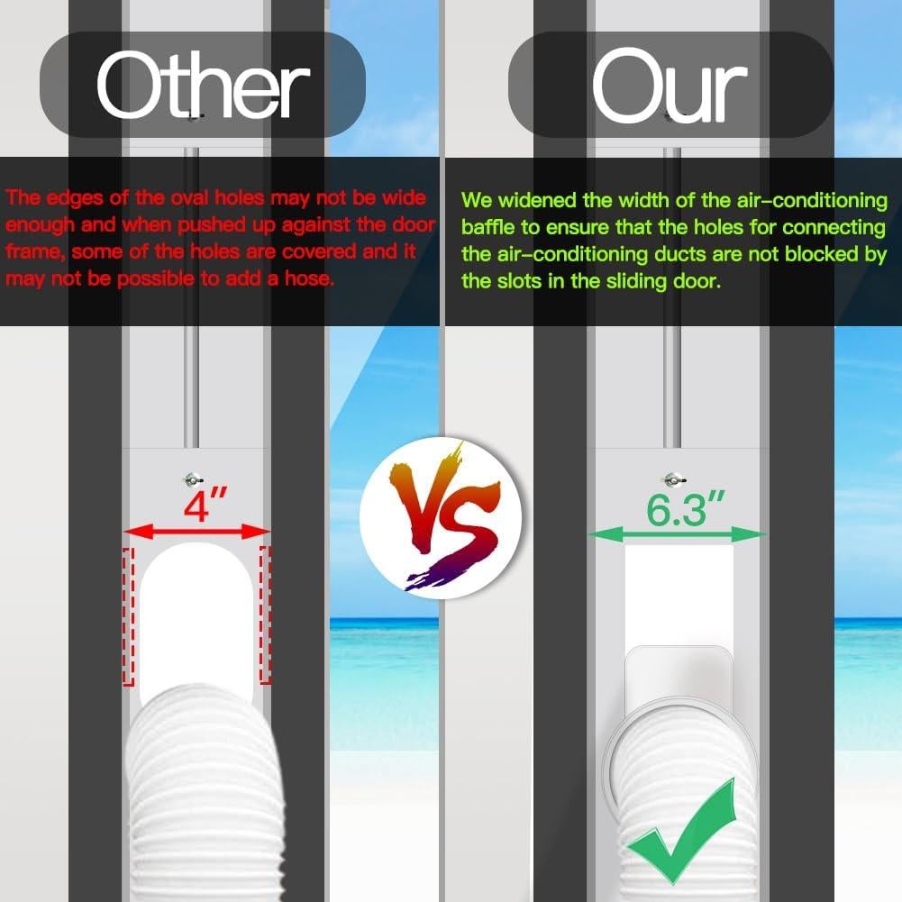 Kit de Ventilación Aozzy para Aire Acondicionado Portátil 66-160 cm