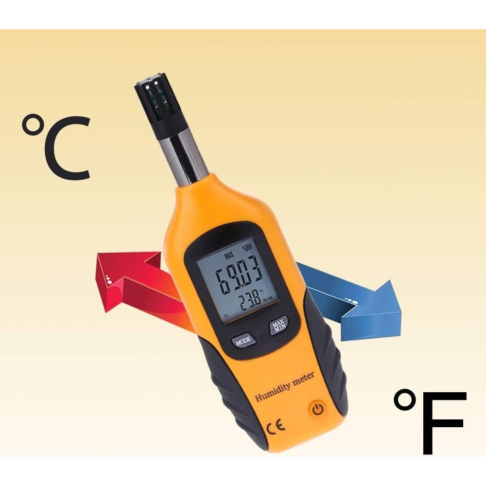 Medidor Digital de Temperatura y Humedad Lancoon 2 en 1