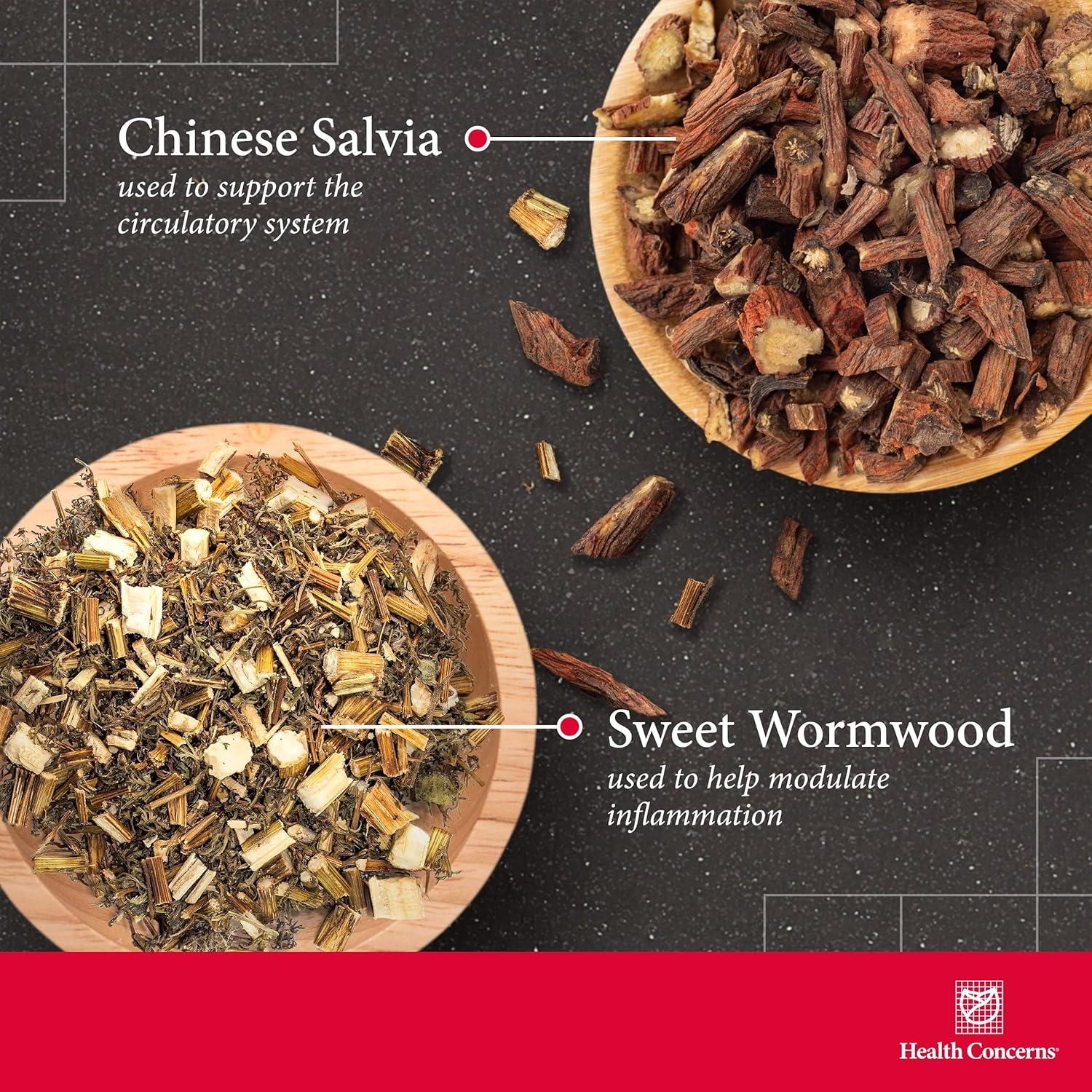 Suplemento Herbal Salud Preocupaciones 90 Cápsulas Circulación