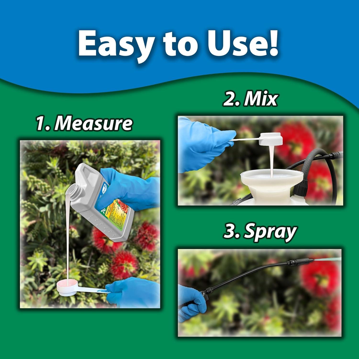 Monterey Aceite de Neem 70% 236.6ml - Insecticida y Fungicida