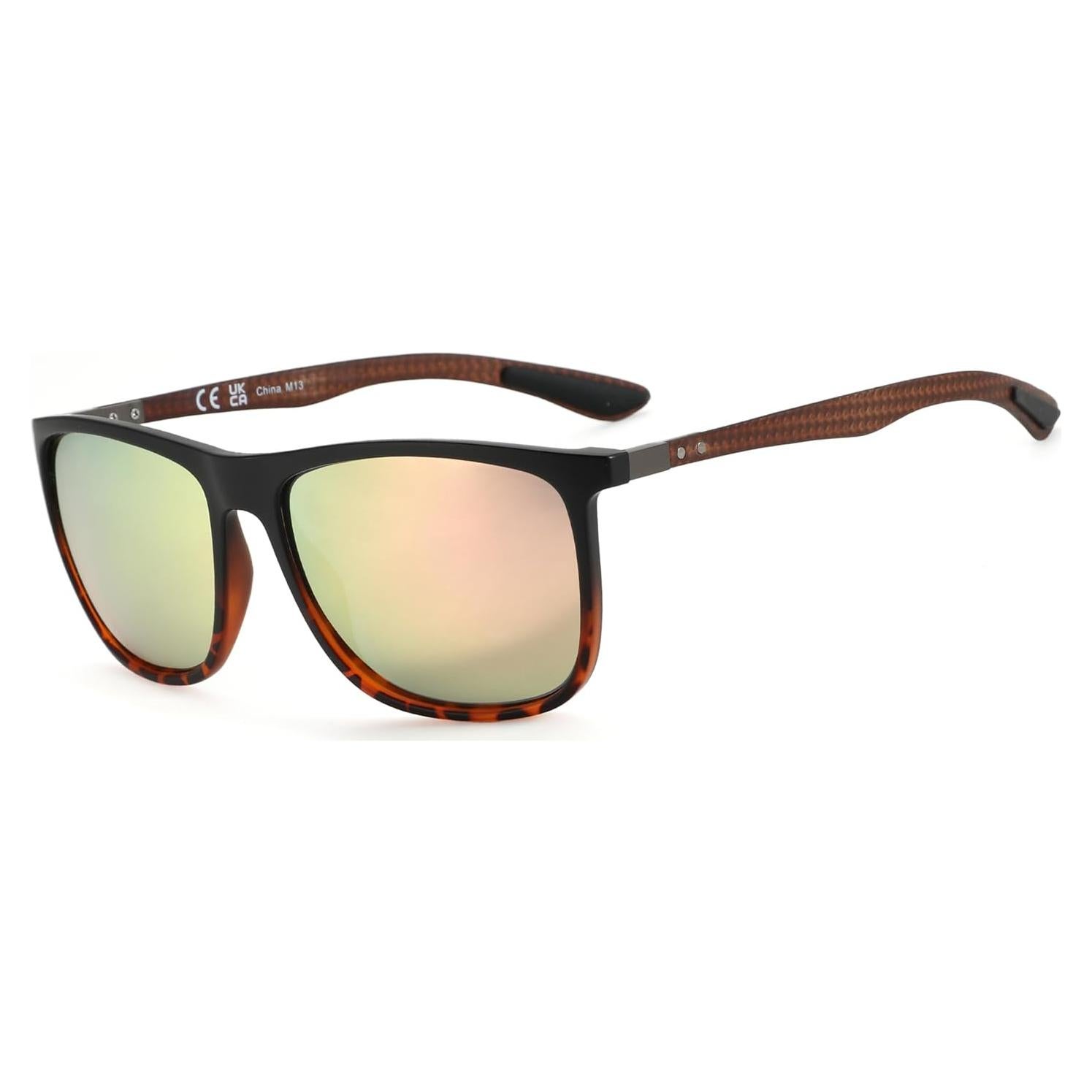 Gafas de sol ZENOTTIC cuadradas polarizadas UV400 para hombres