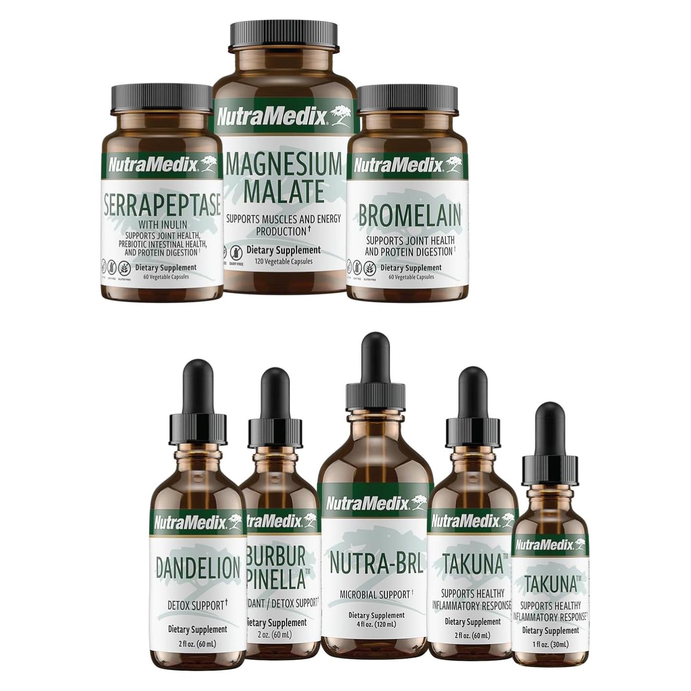 Suplemento Herbal NutraMedix Desintoxicación Completa Mes 1