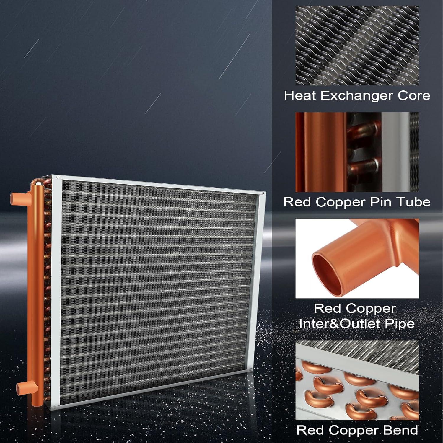 Intercambiador de Calor 22x24 GPOAS Agua a Aire Forzado