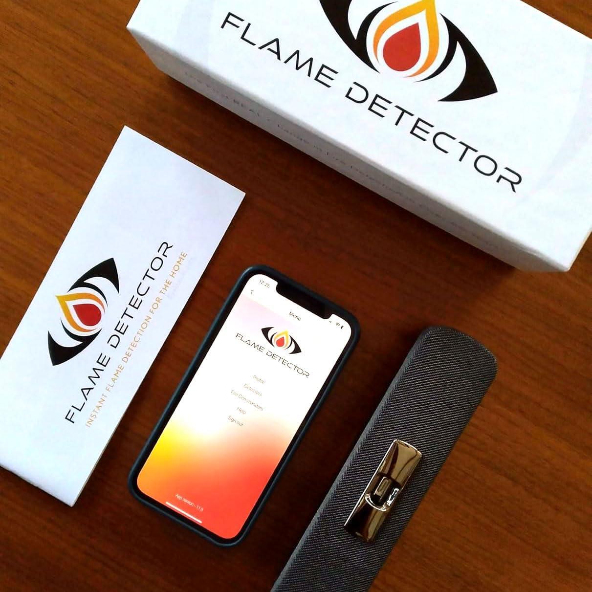 Detector de Llamas Forge Technologies - Alerta Móvil y Local
