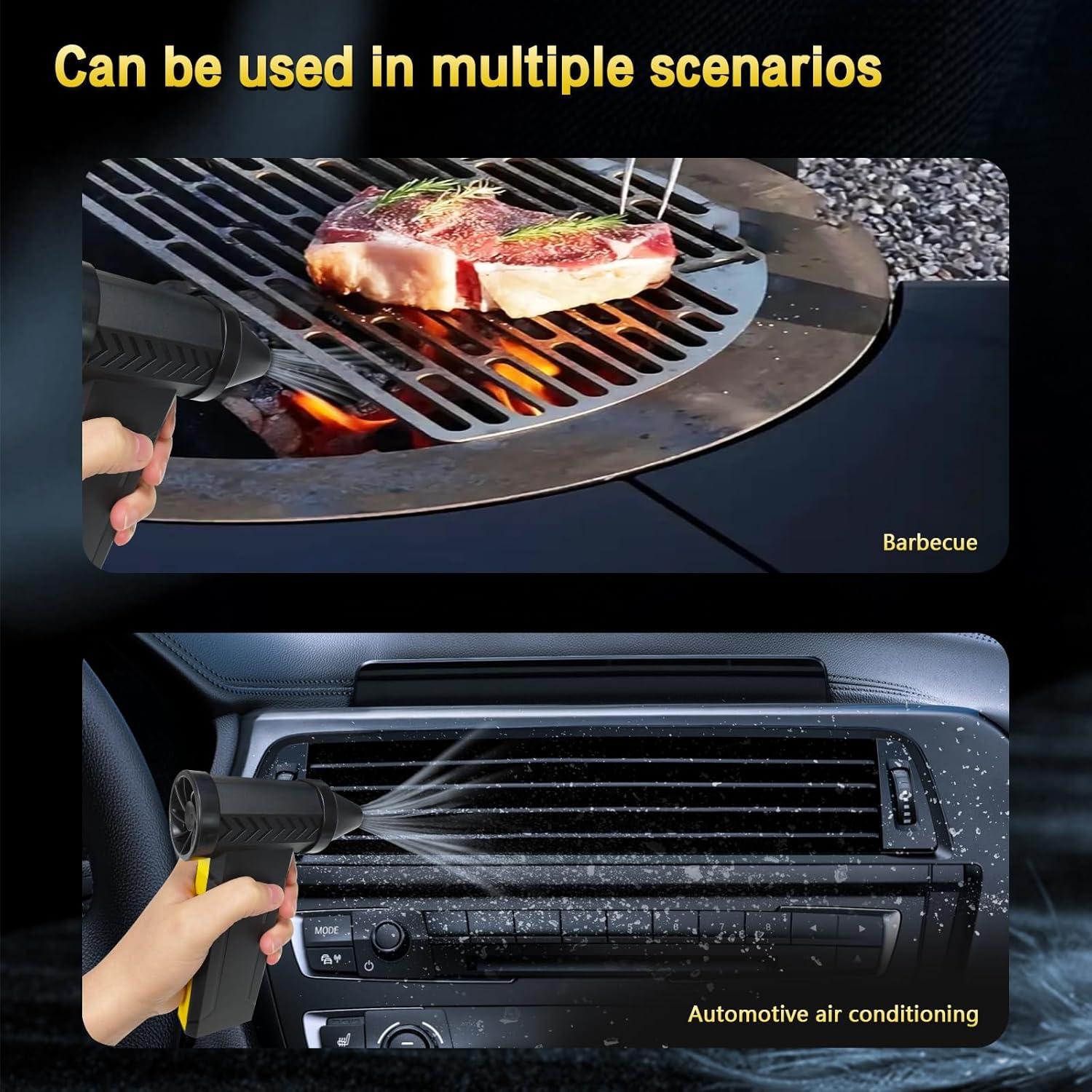 Soplador de Aire Comprimido Hertzborn 160000RPM 10000mAh