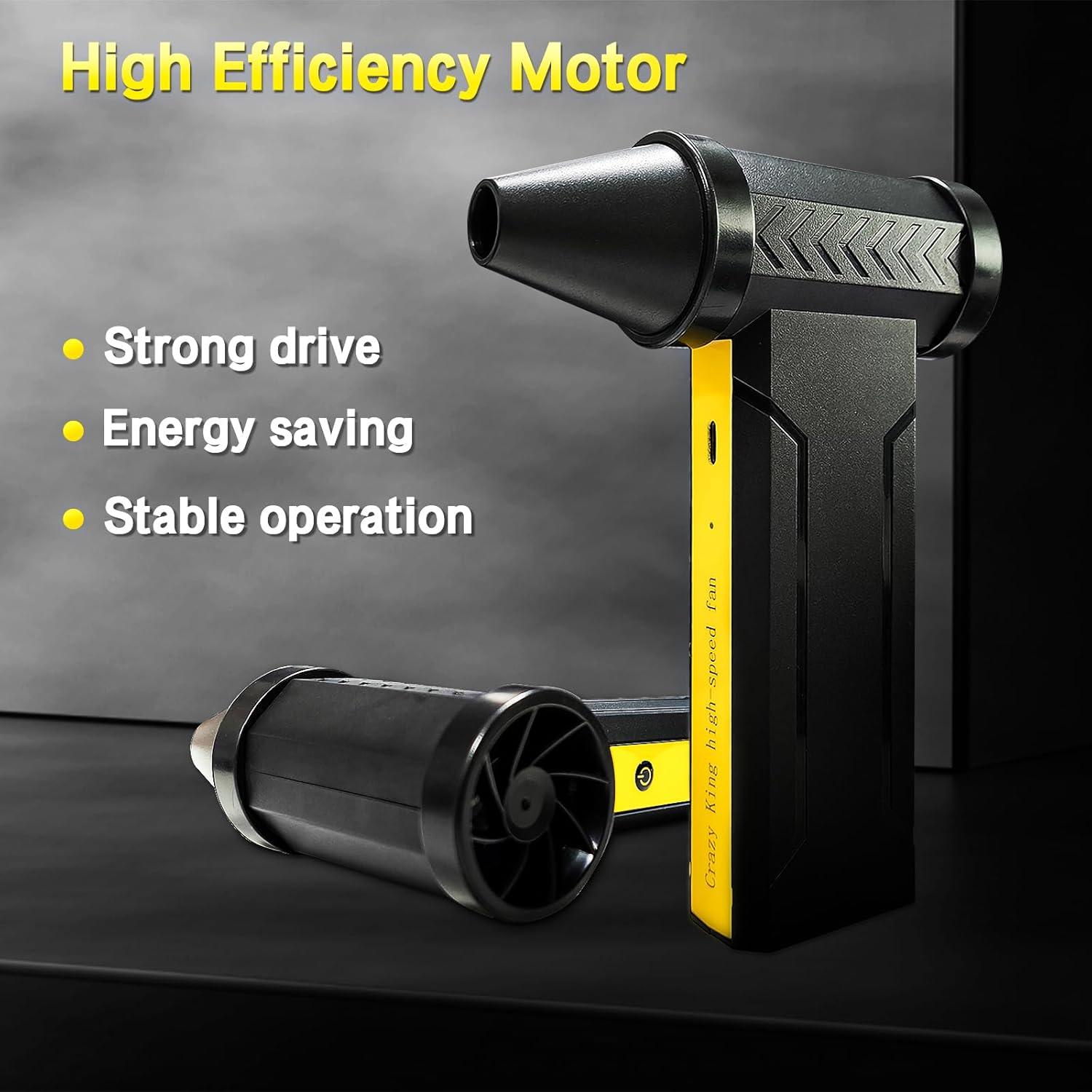Soplador de Aire Comprimido Hertzborn 160000RPM 10000mAh