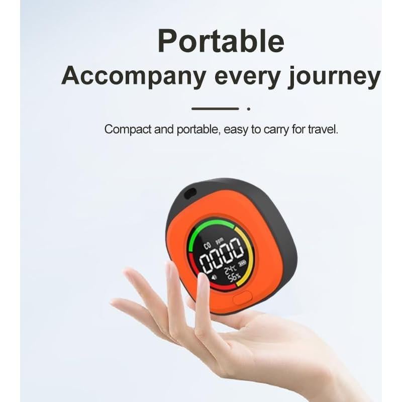 Detector de Monóxido de Carbono Genérico K5 Portátil 3 en 1