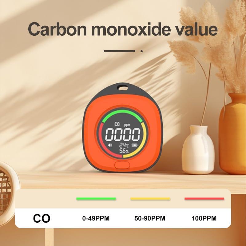Detector de Monóxido de Carbono Genérico K5 Portátil 3 en 1