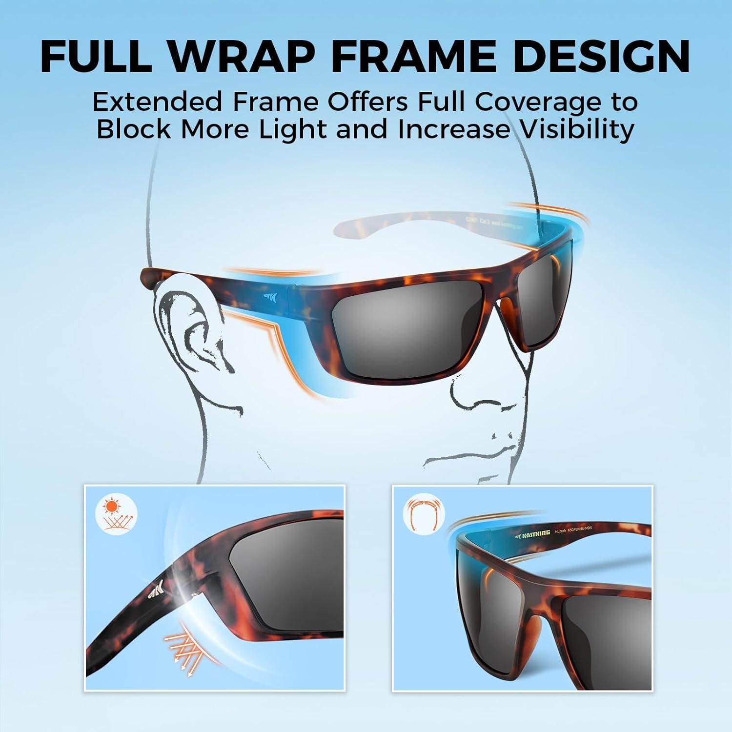 Gafas de Sol Polarizadas KastKing para Hombres y Mujeres