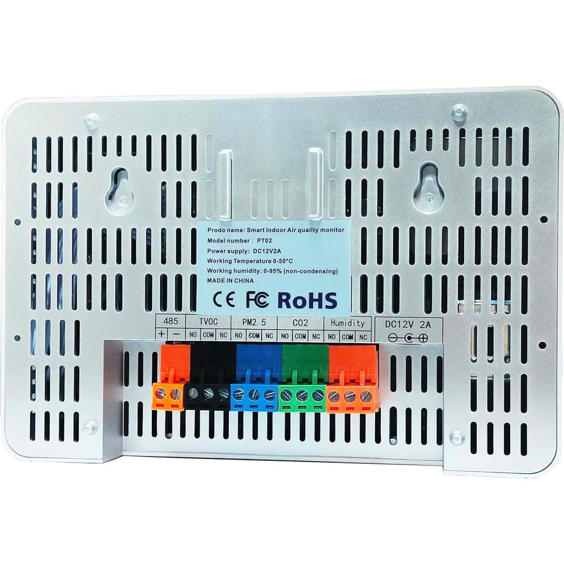 Monitor de Calidad del Aire Interior 6 en 1 Prodo PT02
