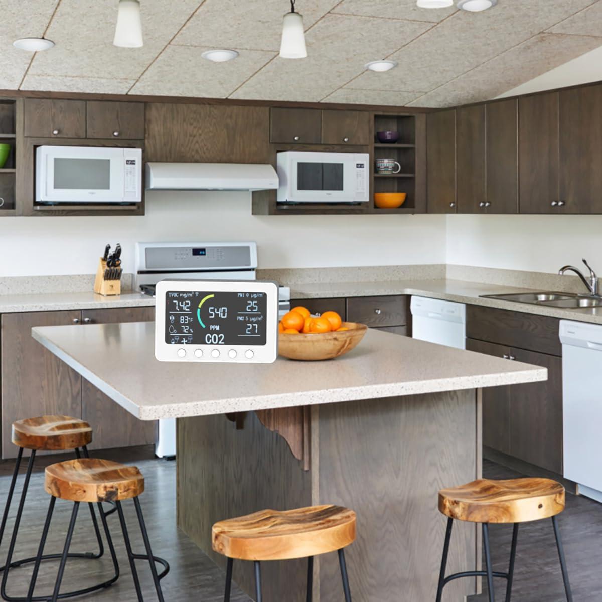 Monitor de Calidad del Aire Interior 6 en 1 Prodo PT02