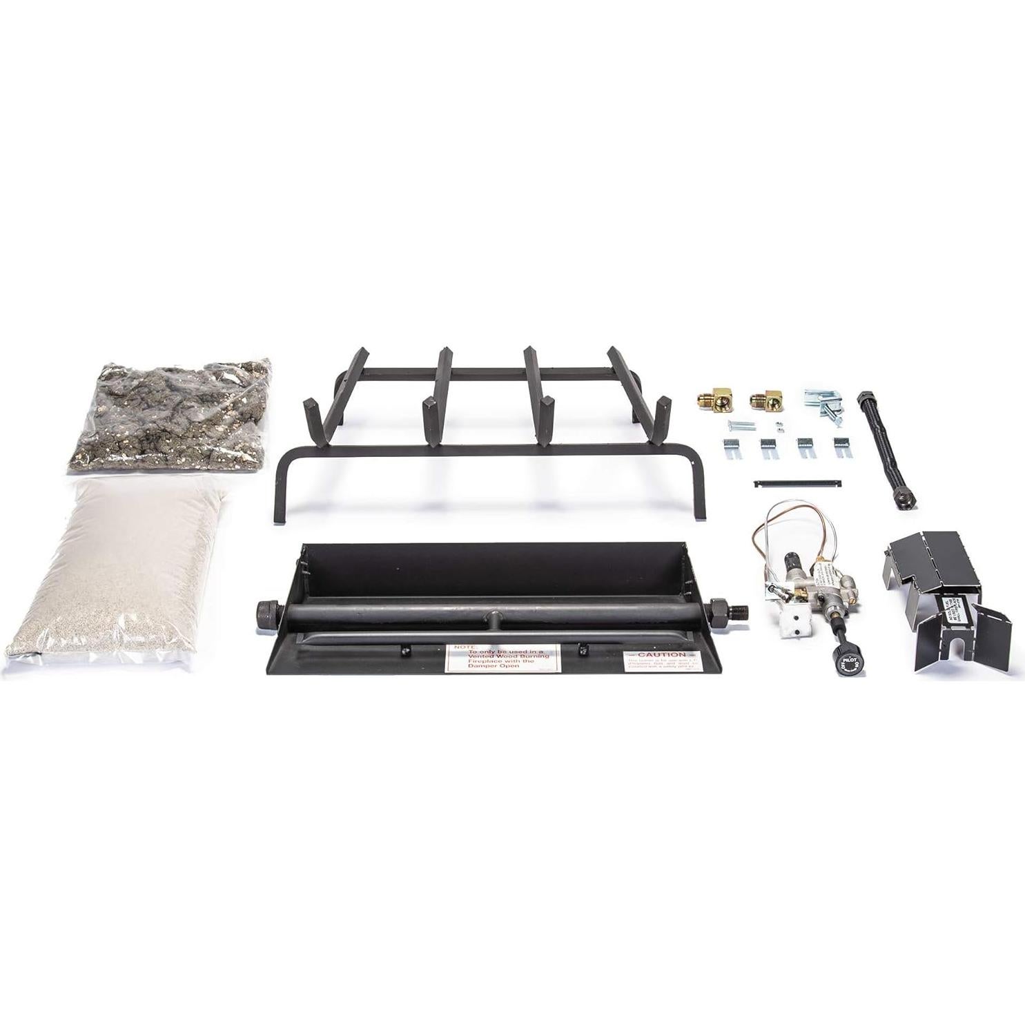 Conjunto de troncos de gas 45 cm RealFyre con quemador G45