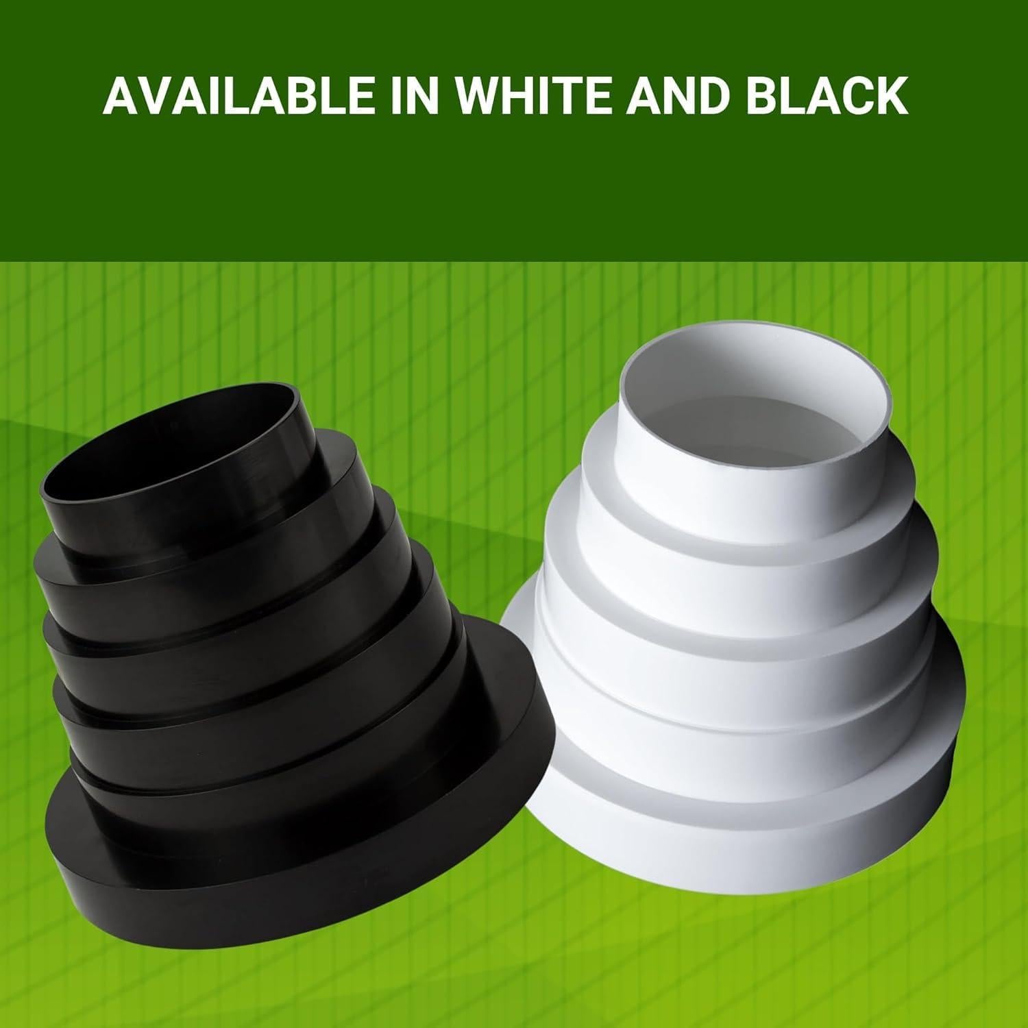 Reductor de Conductos de Aire 3 a 6 Pulgadas Control Garden x2