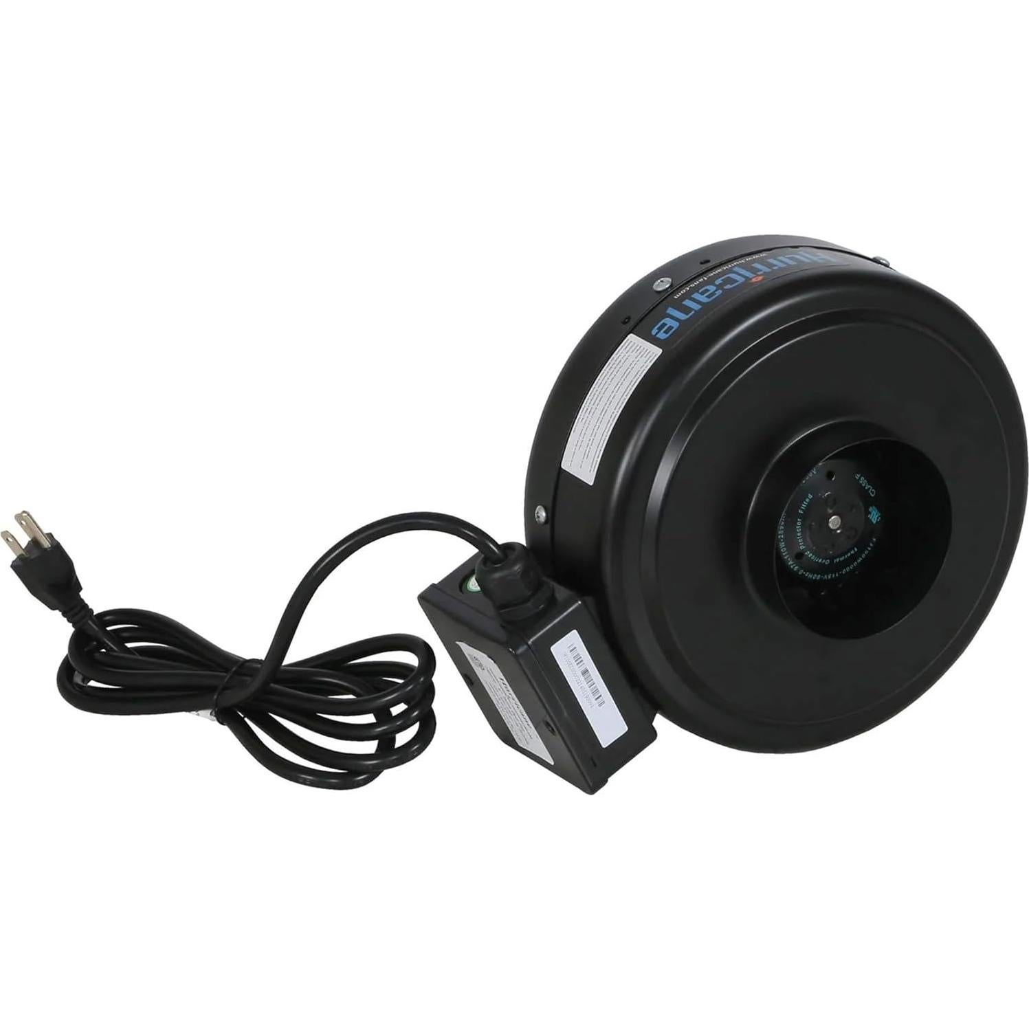 Ventilador Inline Hurricane 4" Grado Comercial Paquete de 2