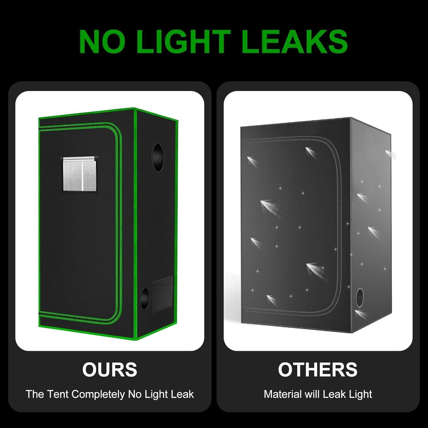 Tienda de Cultivo Hidropónico MELONFARM 45.72x45.72x139.7 cm