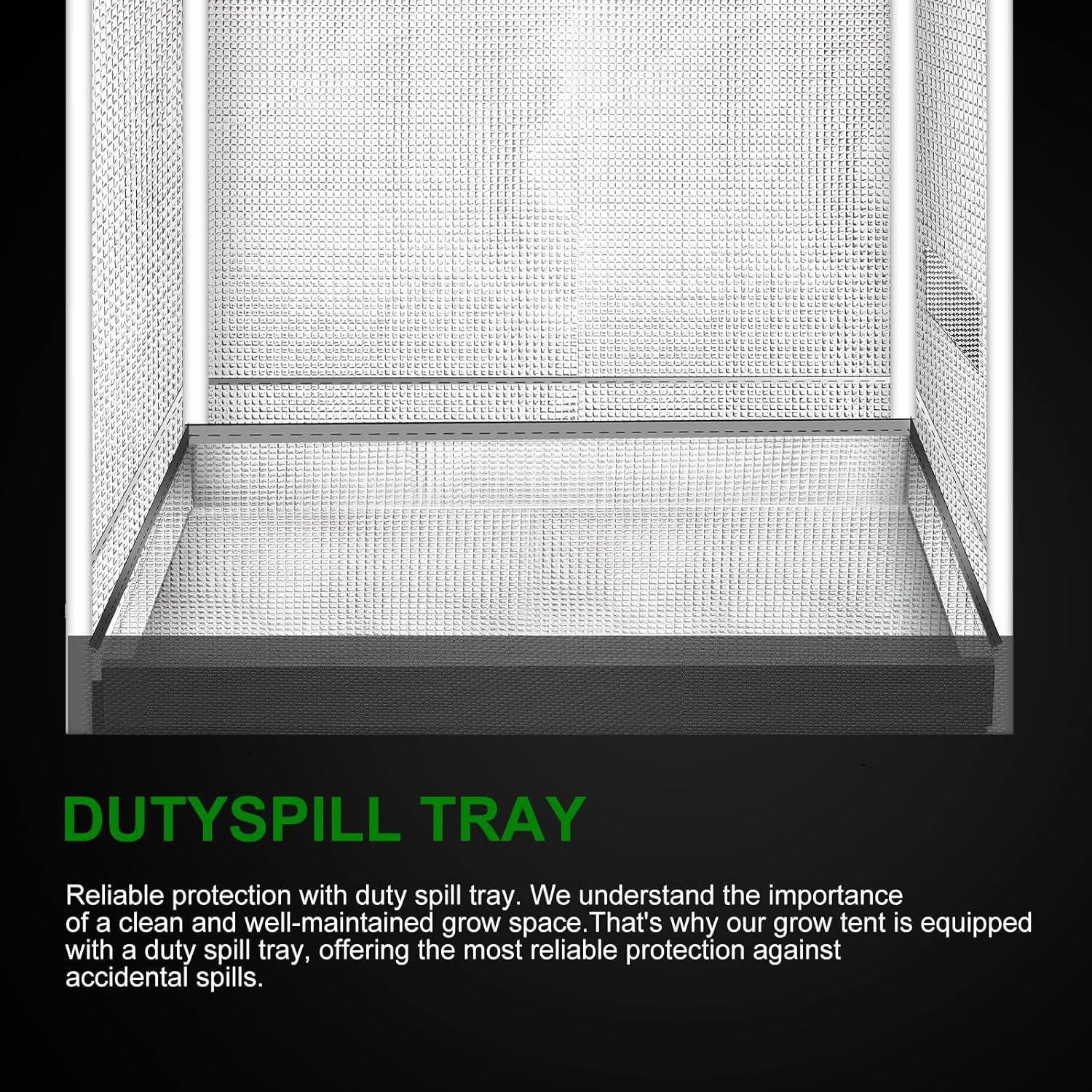 Tienda de Cultivo Hidropónico MELONFARM 45.72x45.72x139.7 cm