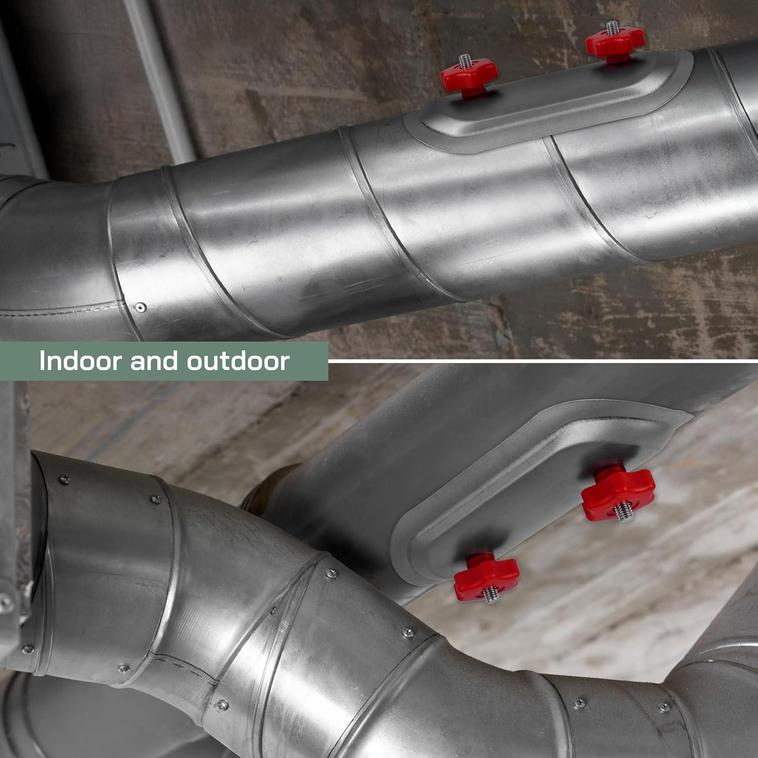 Puerta de Acceso Ducto Redondo Vent Systems 30x20 cm Acero