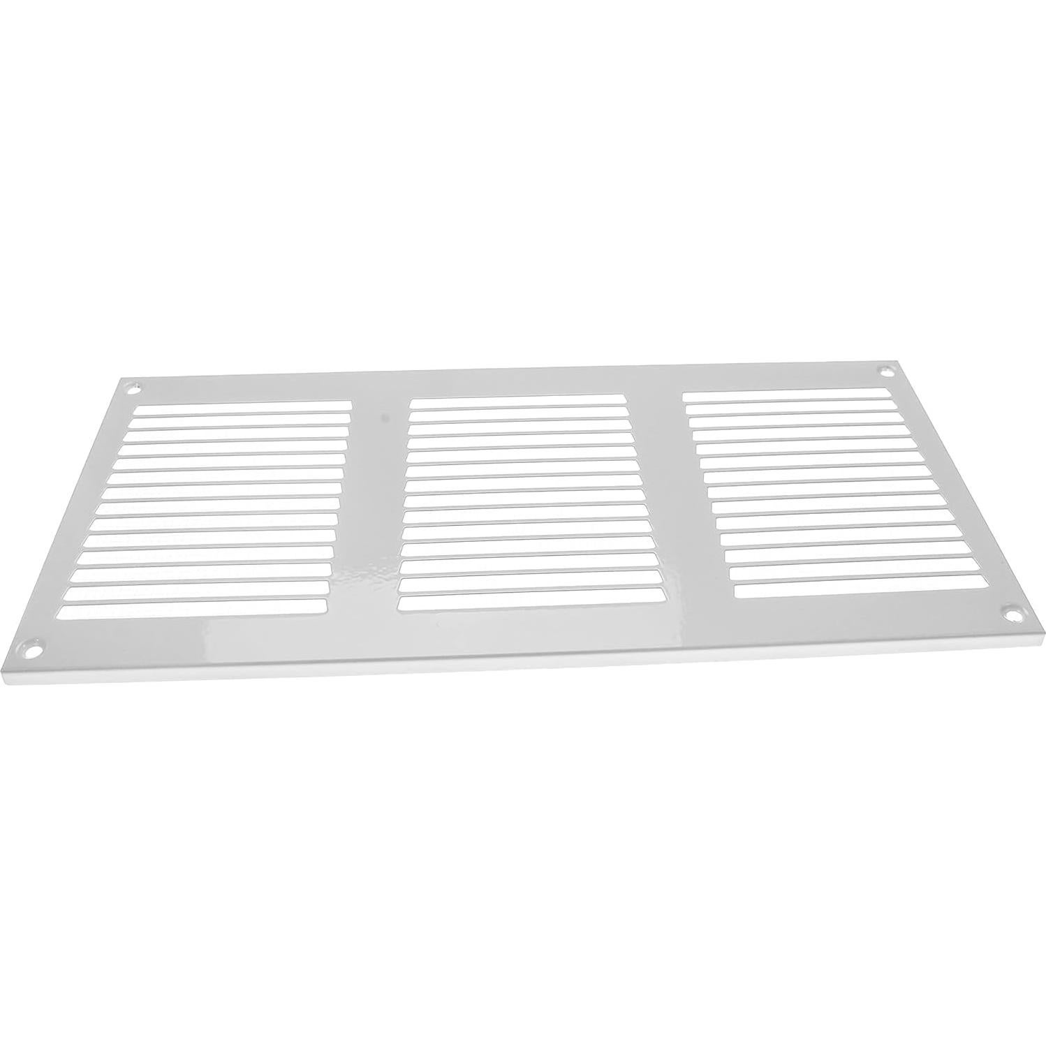 Cubierta de Ventilación Rectangular Metal Blanco 29.97x14.99 cm - Paquete de 3