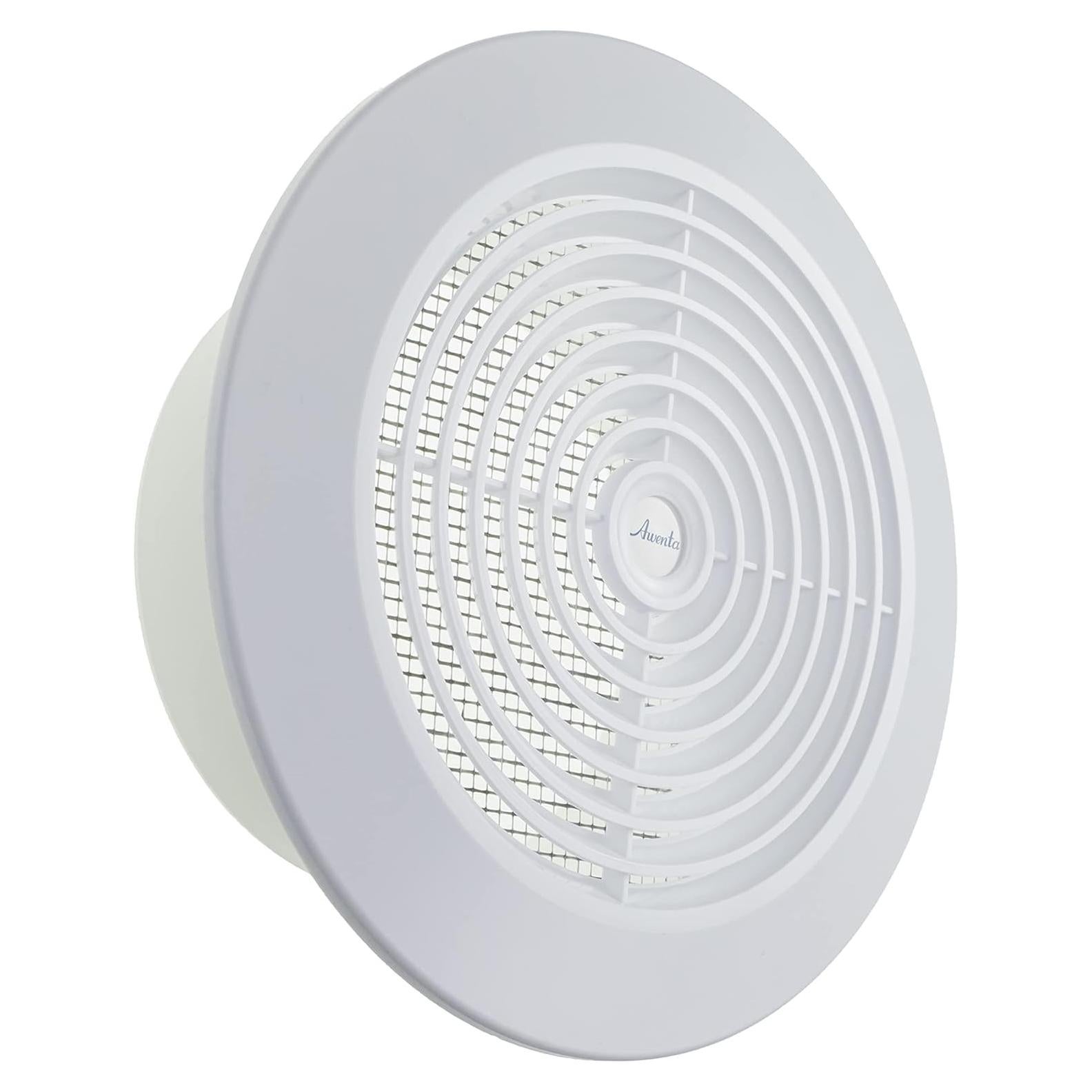 Rejilla de Ventilación Redonda 31.5 cm - Blanco - Plástico