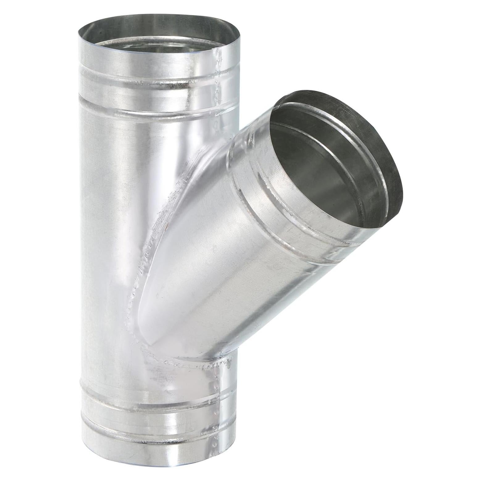 Conector de Ducto en Y 3 Vías PATIKIL 120mm Hierro